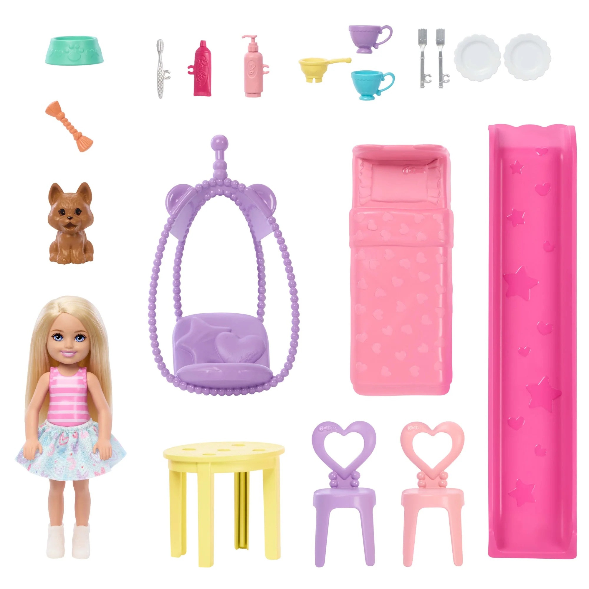 Barbie-Coffret La Maison Transformable De Chelsea-Avec Accessoires - Image 4