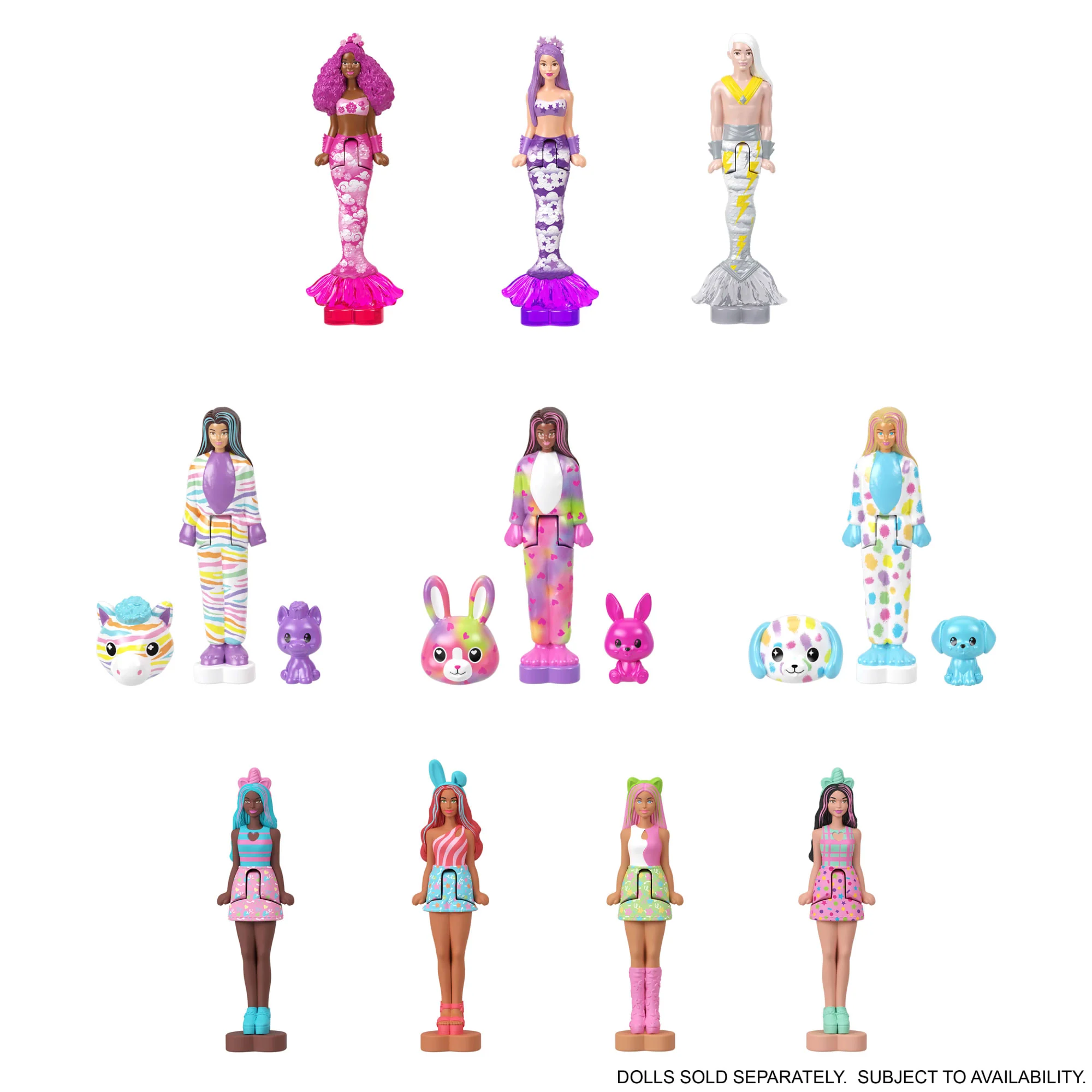 Barbie-Coffret Poupée Sirène Et Accessoires Mini-Barbieland - Image 4