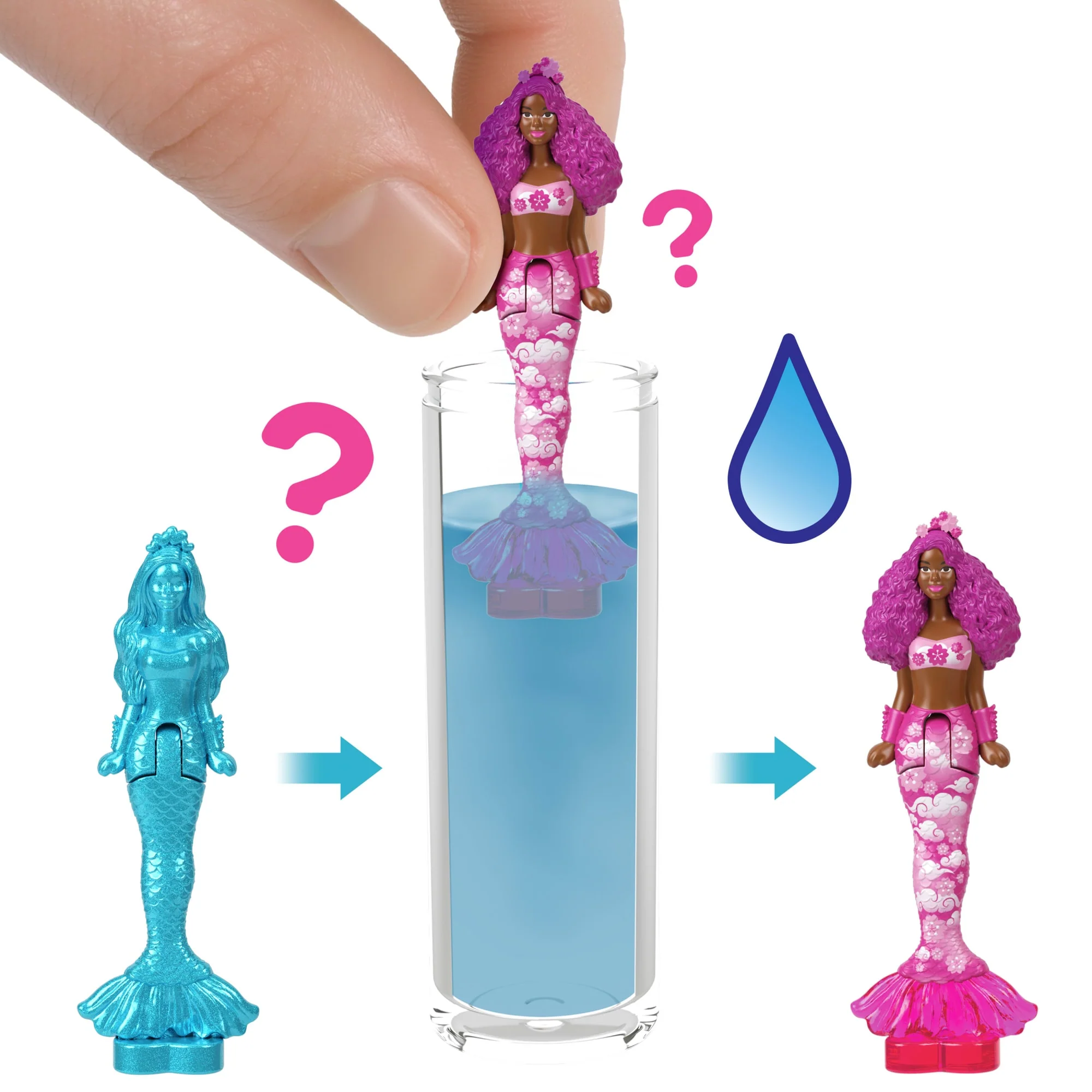 Barbie-Coffret Poupée Sirène Et Accessoires Mini-Barbieland - Image 5