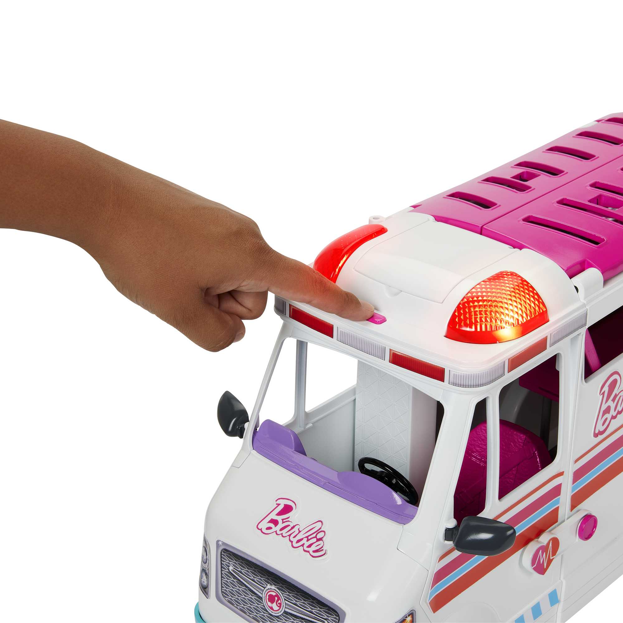 Barbie-Véhicule Médical-Coffret Ambulance Et Clinique Et Accessoires - Image 3