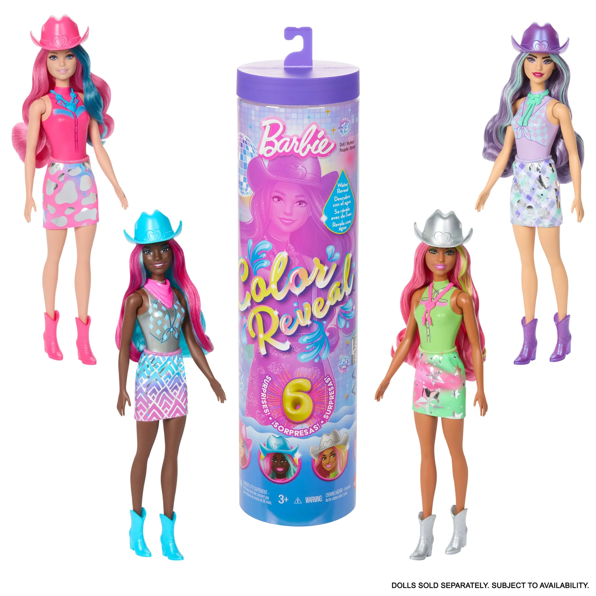 Κούκλες Barbie Color Reveal Σειρά Disco Star Κούκλα Και Αξεσουάρ Με 6 Εκπλήξεις (Τα Σχέδια Μπορεί Να Διαφέρουν) - Image 6