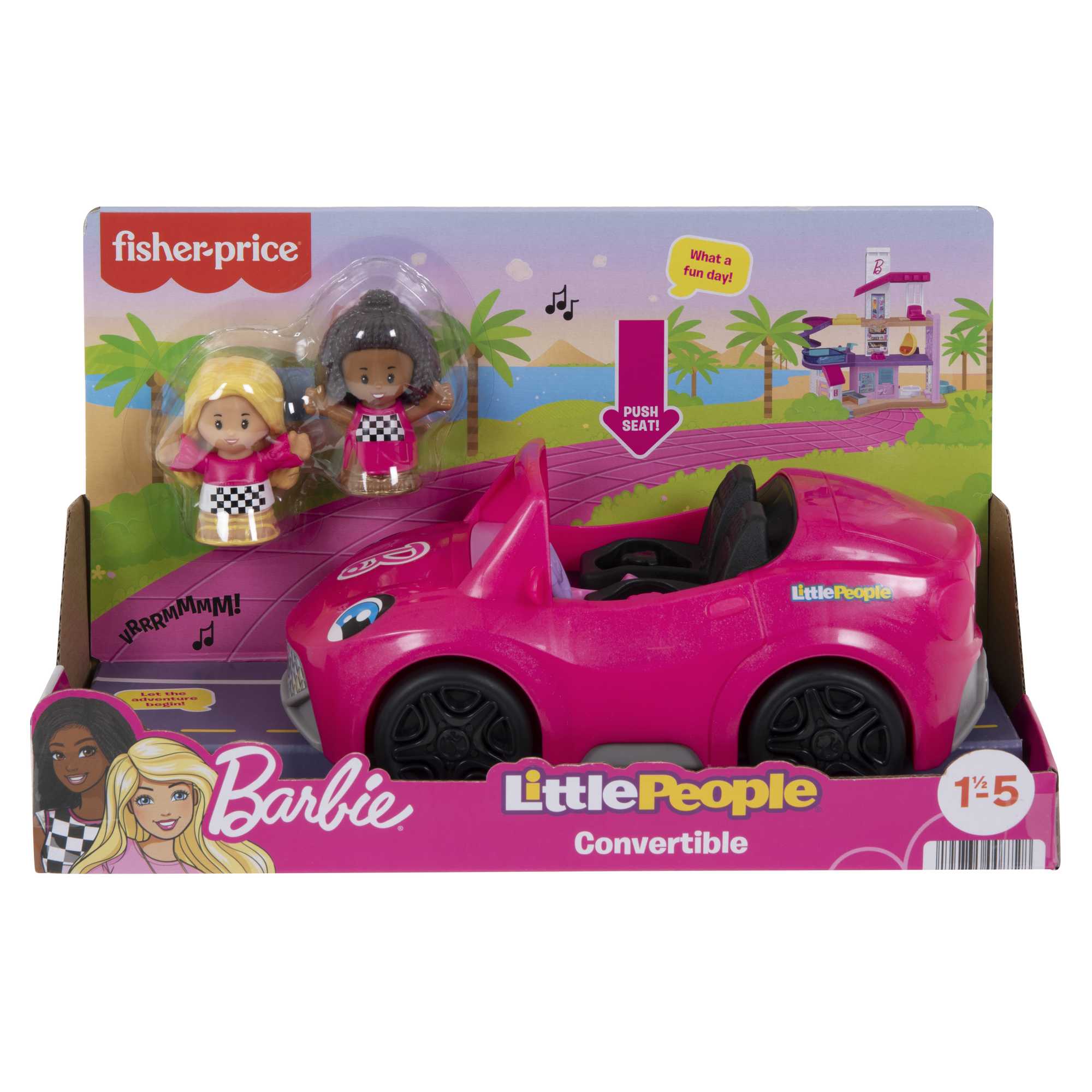 Barbie Convertible By Little People - Image 5