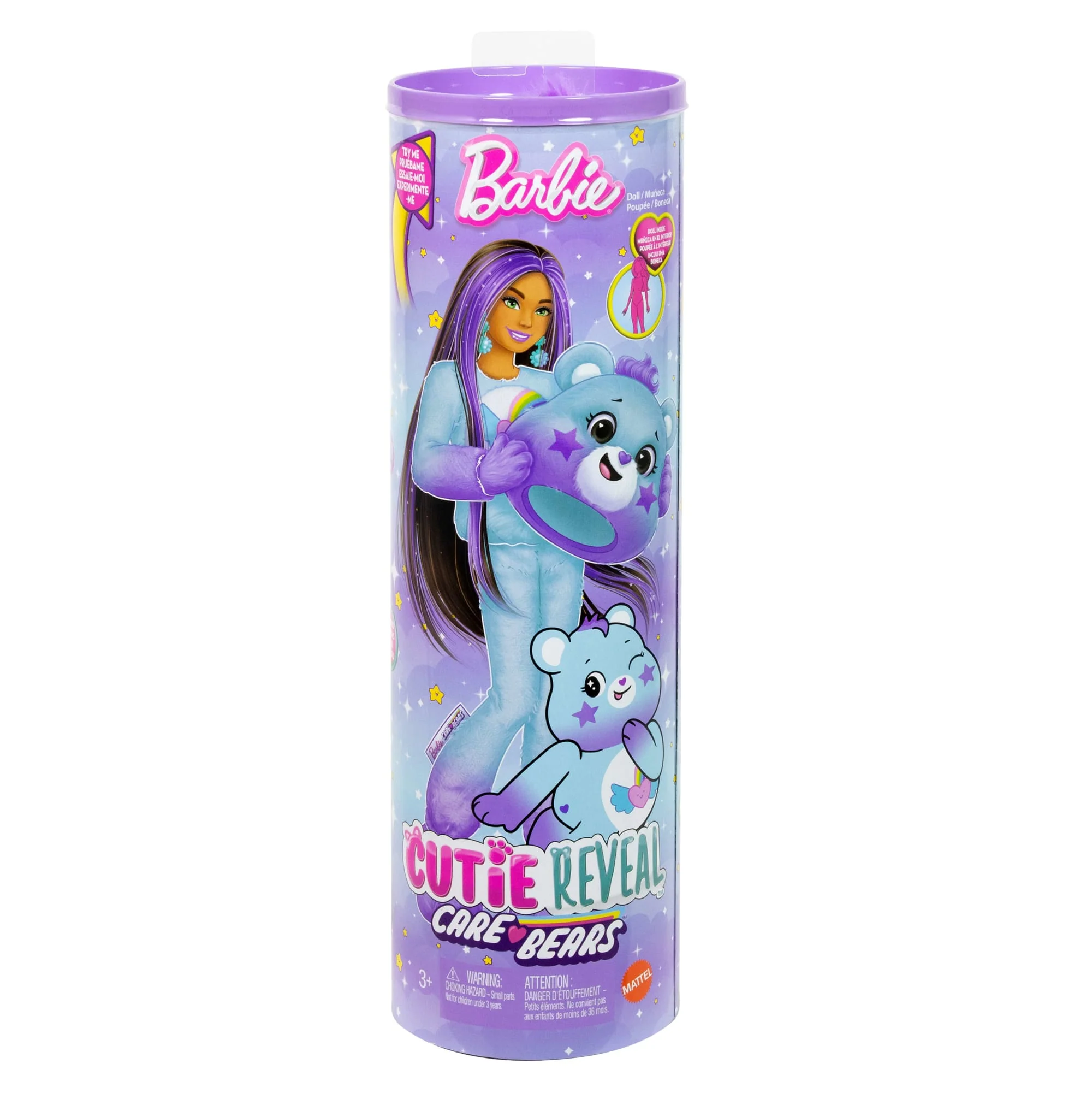 Muñeca Barbie Cutie Reveal De La Serie 2 De La Colección Care Bears Con Accesorios, Osito Dream Bright Bear Con 10 Sorpresas - Image 6