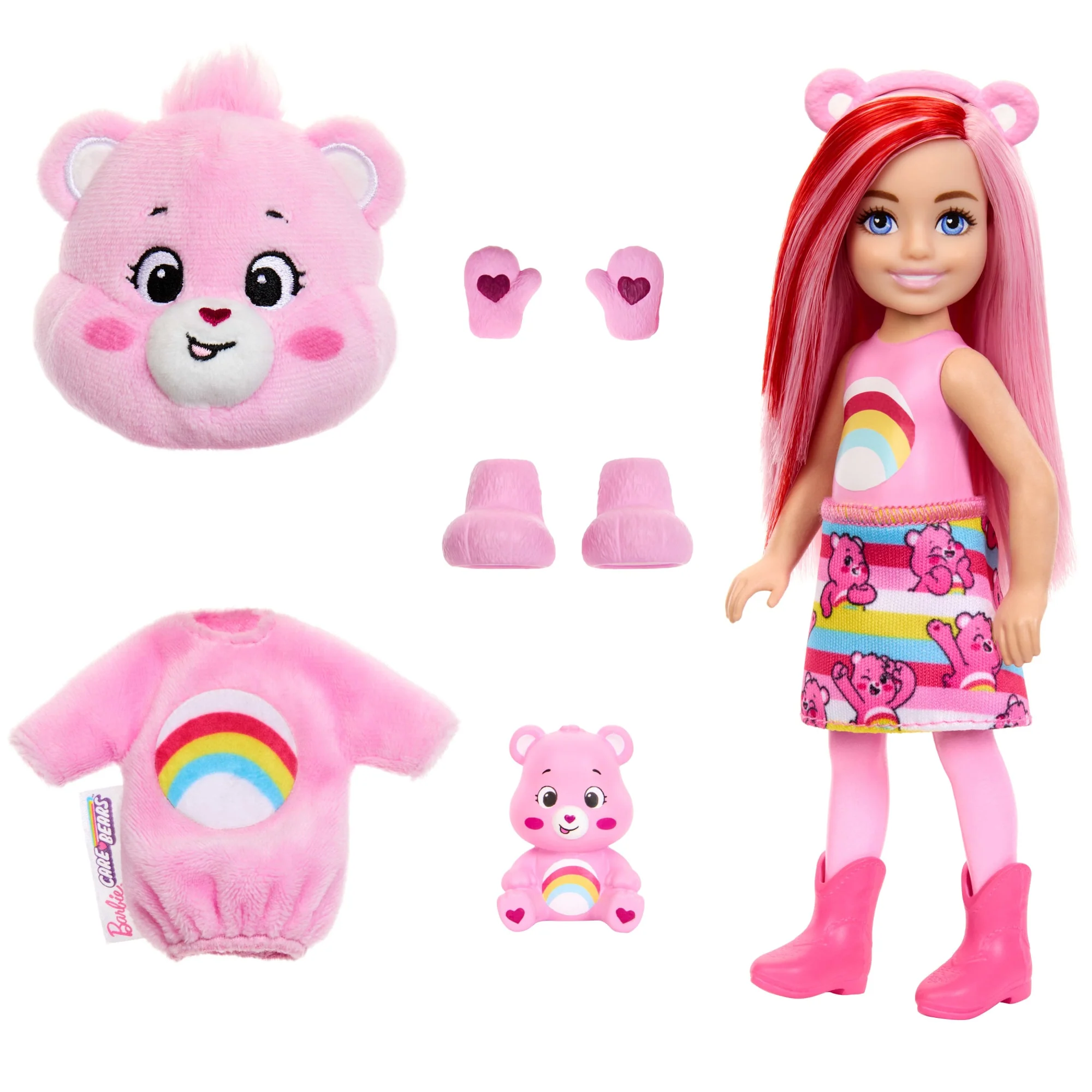 Barbie Cutie Reveal Serie Care Bears, Mini Bambola Chelsea E Accessori Con 6 Sorprese (I Modelli Possono Variare) - Image 6