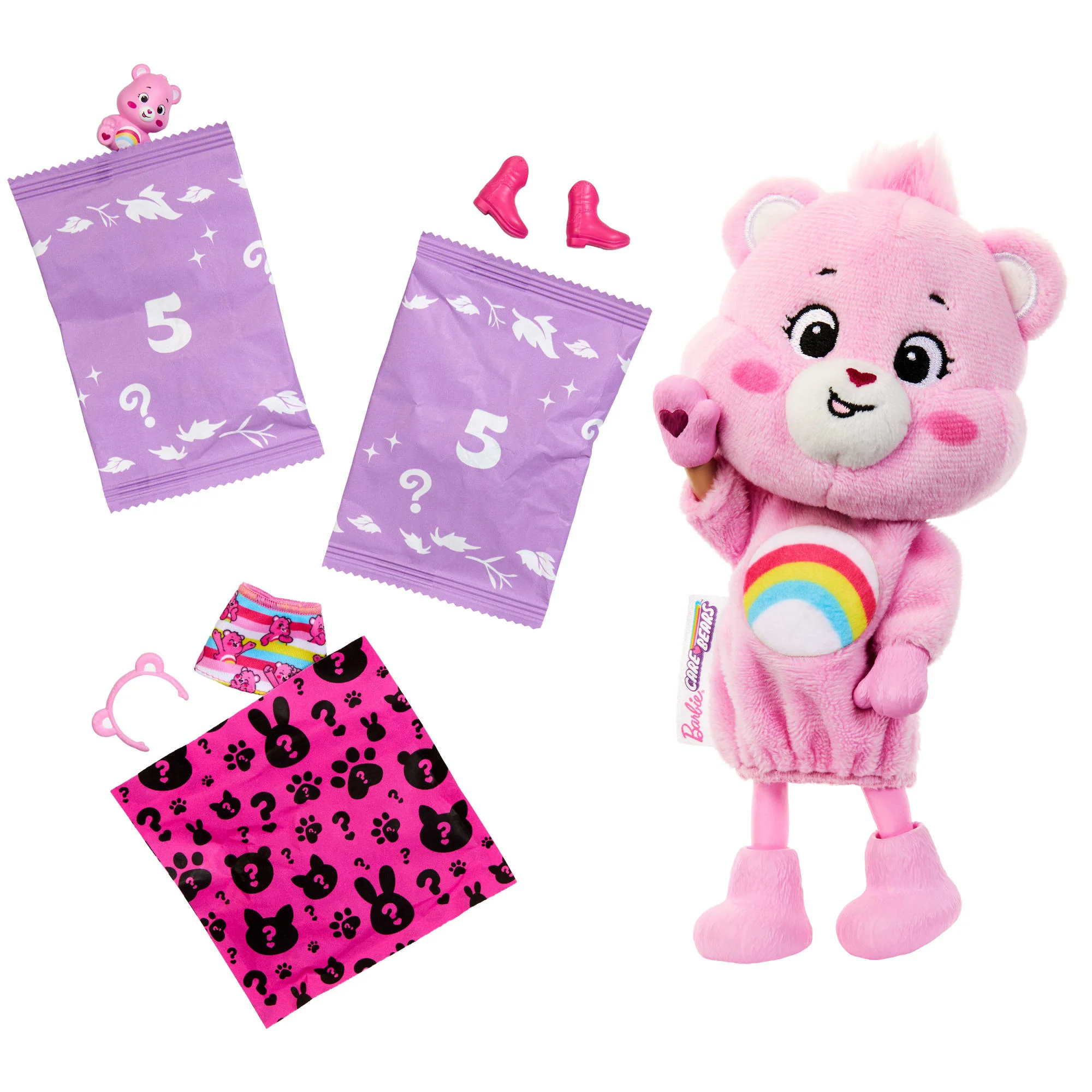 Barbie Cutie Reveal Sevimli Ayıcıklar Serisi, Chelsea Küçük Bebek, Aksesuarlar Ve 6 Sürpriz (Stiller Çeşitlilik Gösterebilir) - Image 4
