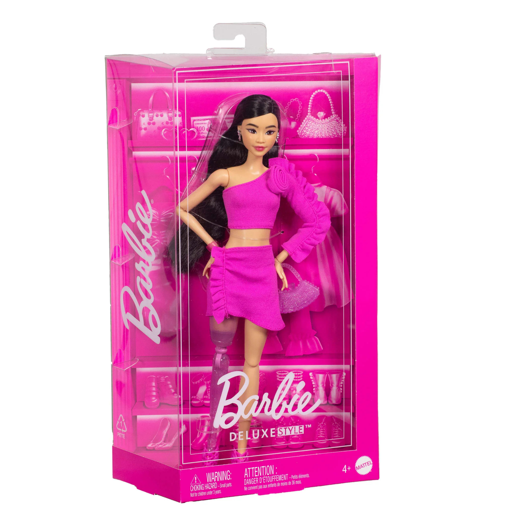 Barbie Deluxe Style Lalka modowa i akcesoria Zabawka 4+ Mix - Image 5