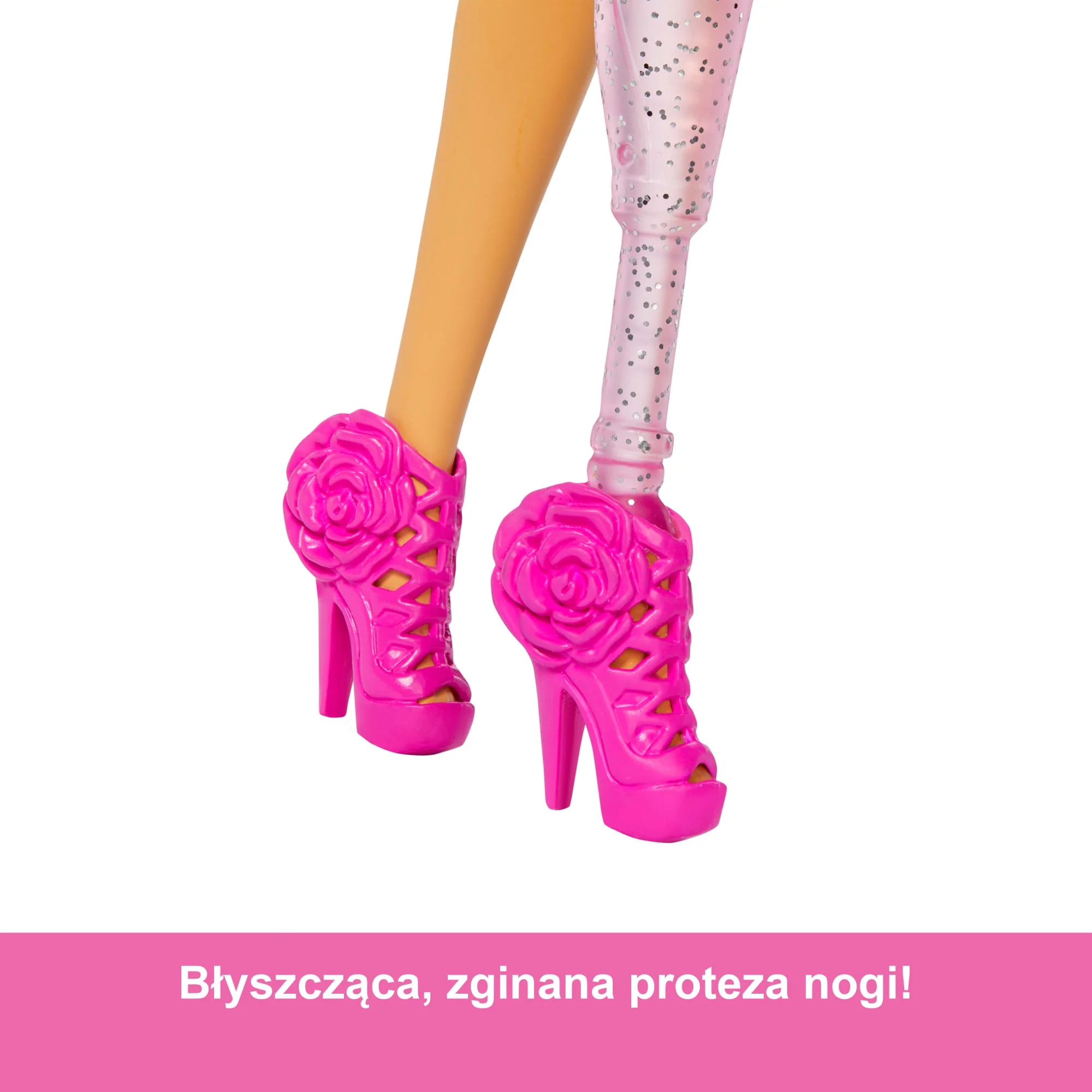 Barbie Deluxe Style Lalka #2 Różowy komplet Falbanki i róża Zabawka 4+ - Image 3