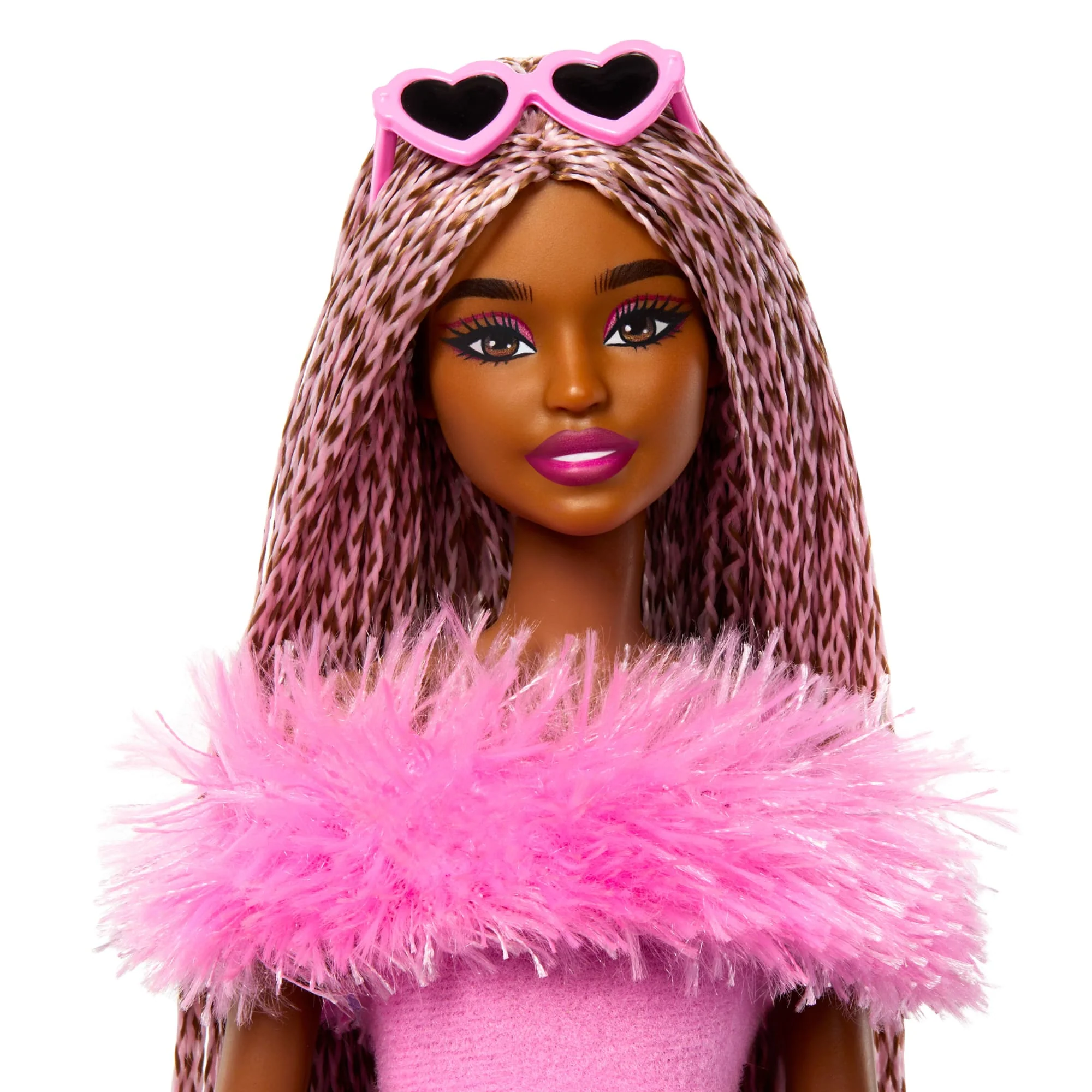 Barbie-Deluxe Style-Poupée Barbie À Combinaison Rose Tissu Doux - Image 3