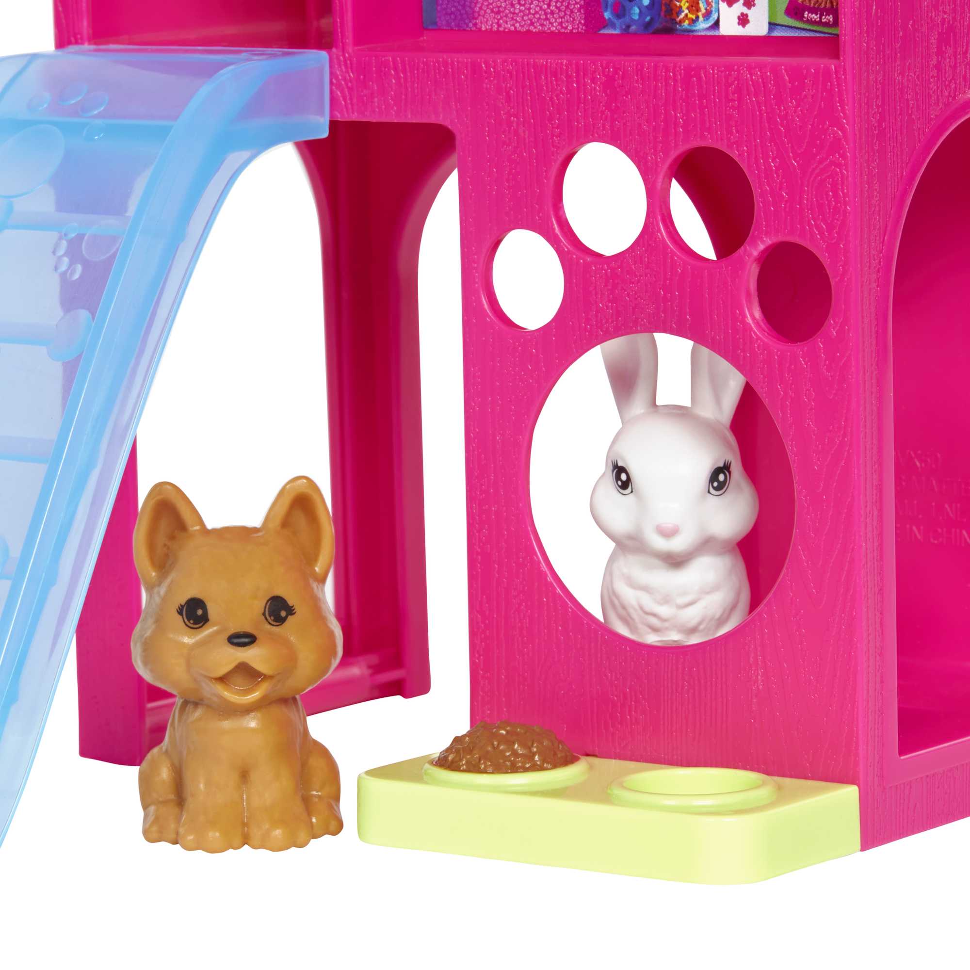 Barbie Doll and Pet Playhouse Playset with 2 Pets, Toy for 3 Year Olds & Up - Image 4