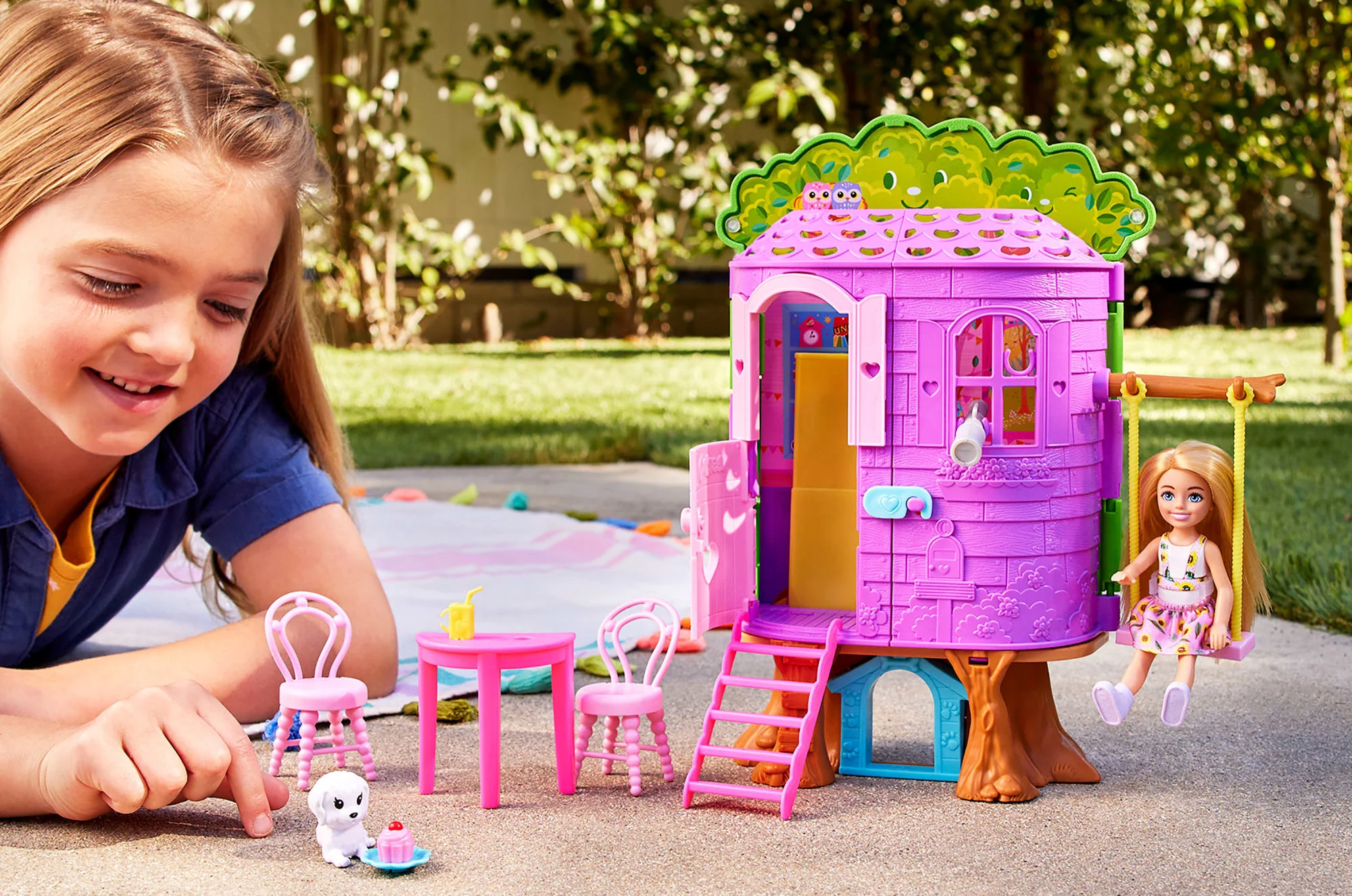 Barbie Chelsea Casa Del Árbol Set De Juego Para Muñecas +3 Años - Image 2