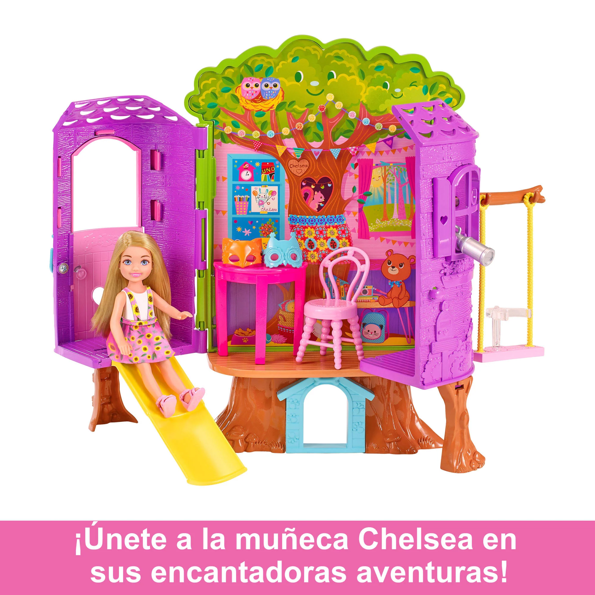 Barbie Chelsea Casa Del Árbol Set De Juego Para Muñecas +3 Años - Image 5