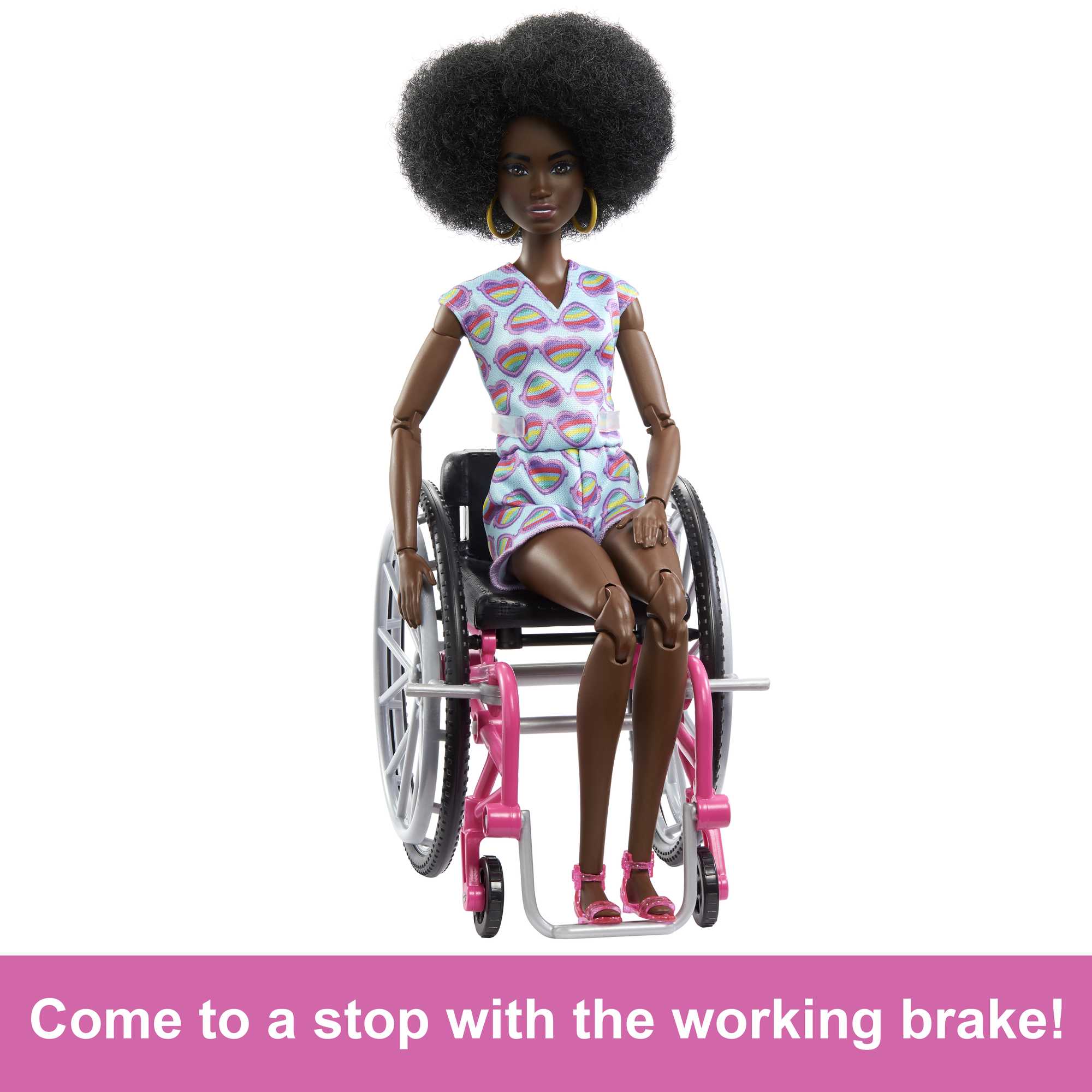 Barbie Doll with Wheelchair and Ramp, Barbie Fashionistas - Image 4