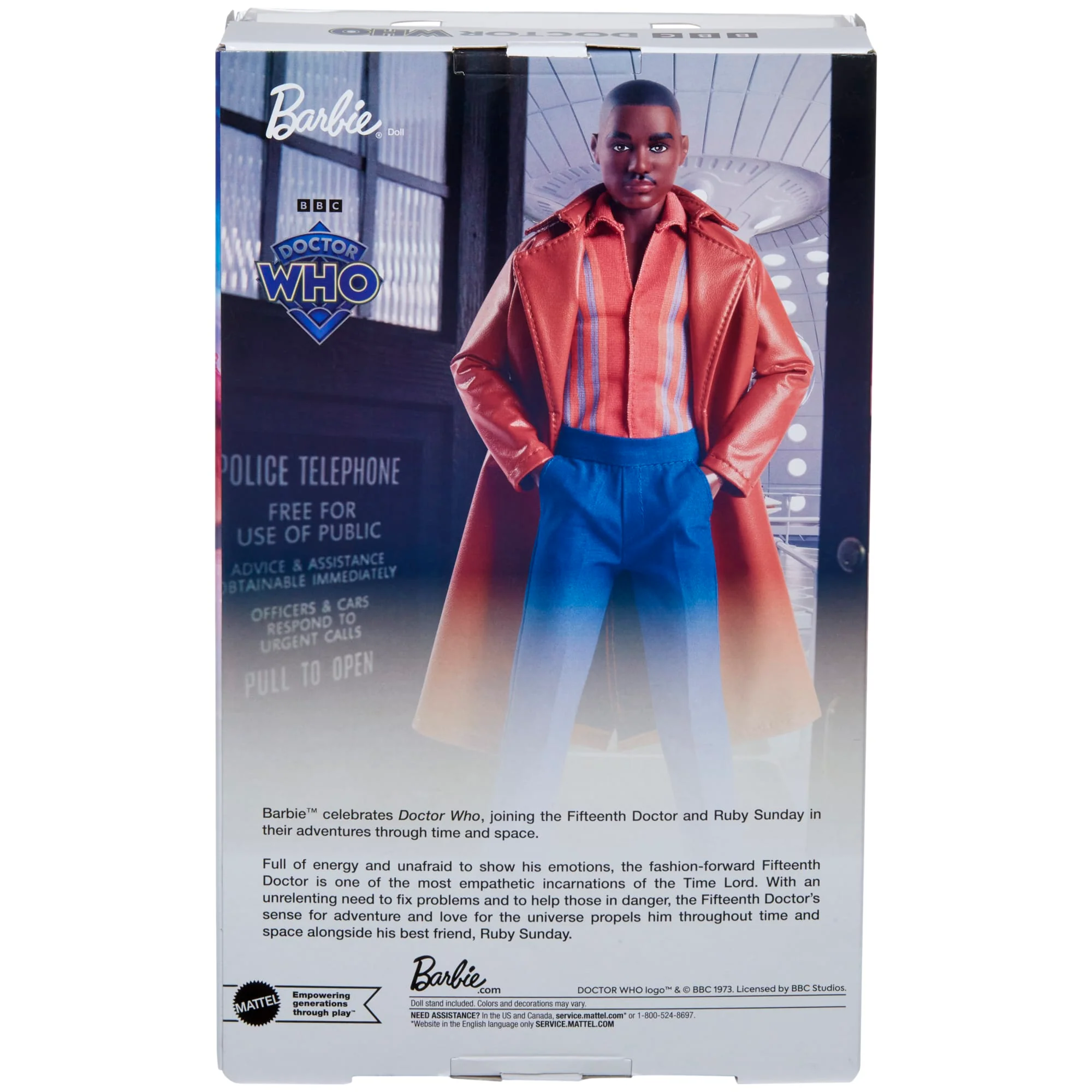 The Fifteenth Doctor Barbie Doll, Dr. Who Collectible With Doll Stand & Certificate Of Authenticity - Image 5