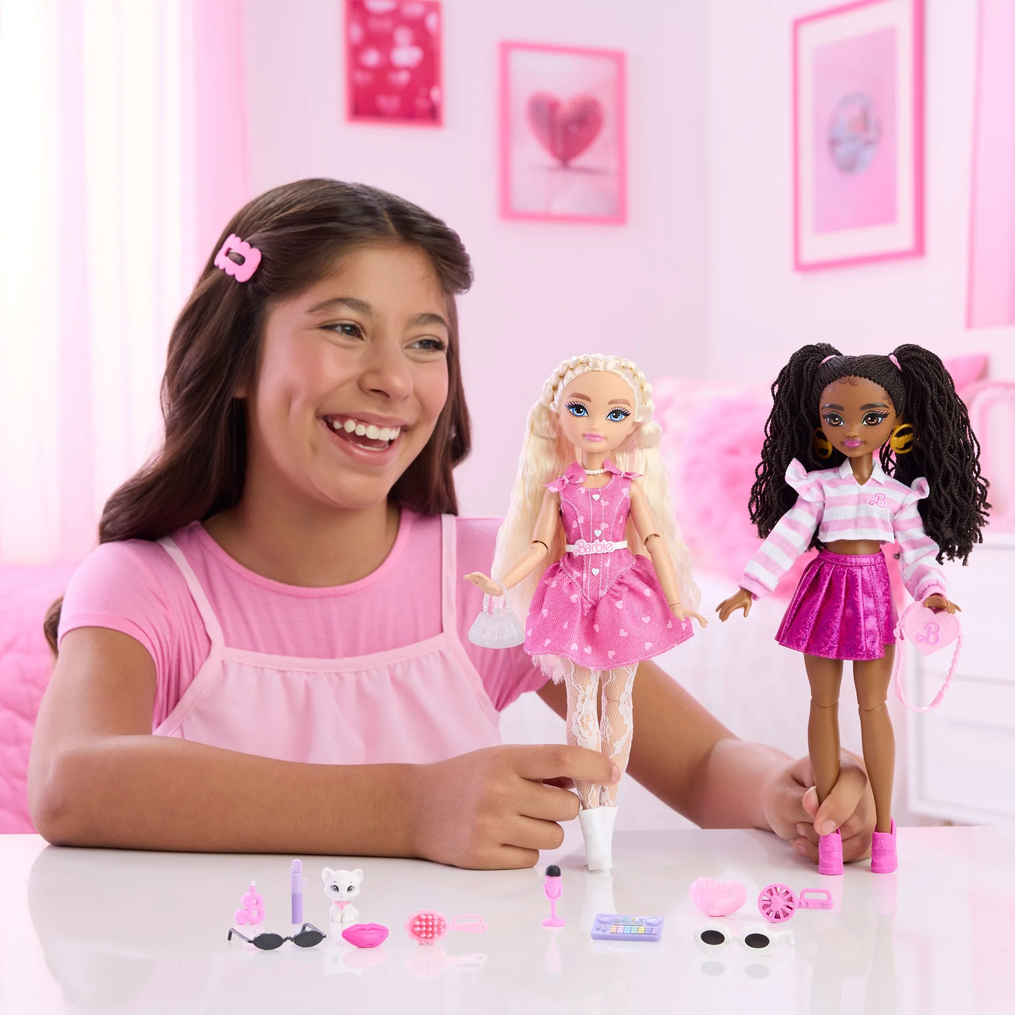 Muñeca Barbie “Malibu” De Barbie Dream Besties Y Accesorios, Muñeca De Moda Articulada Y Accesorios Temáticos - Image 3