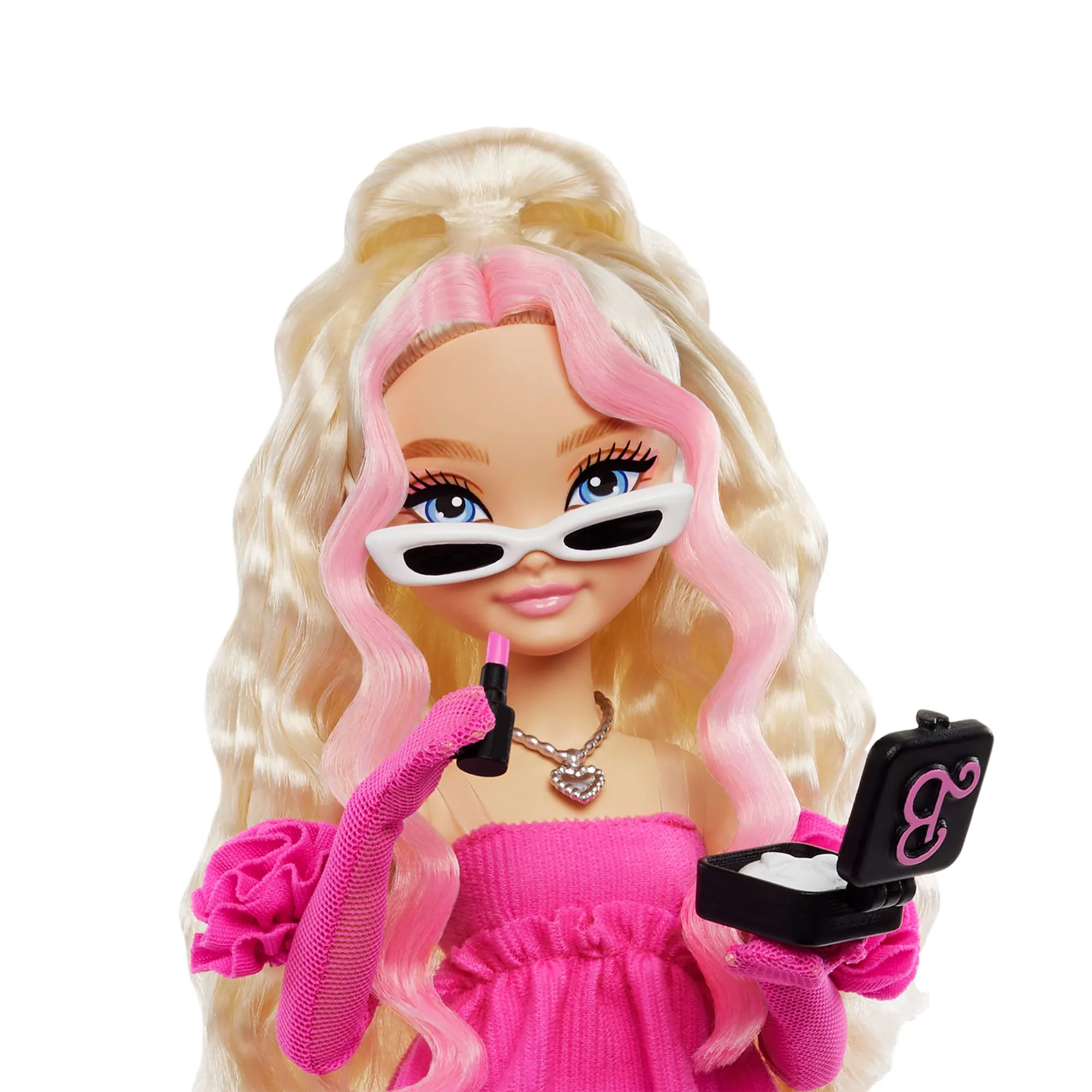 Barbie Dream Besties Barbie Malibu“ Modepuppe Mit 8 Zubehörteilen Zum Thema Make-Up Und Haare - Image 4