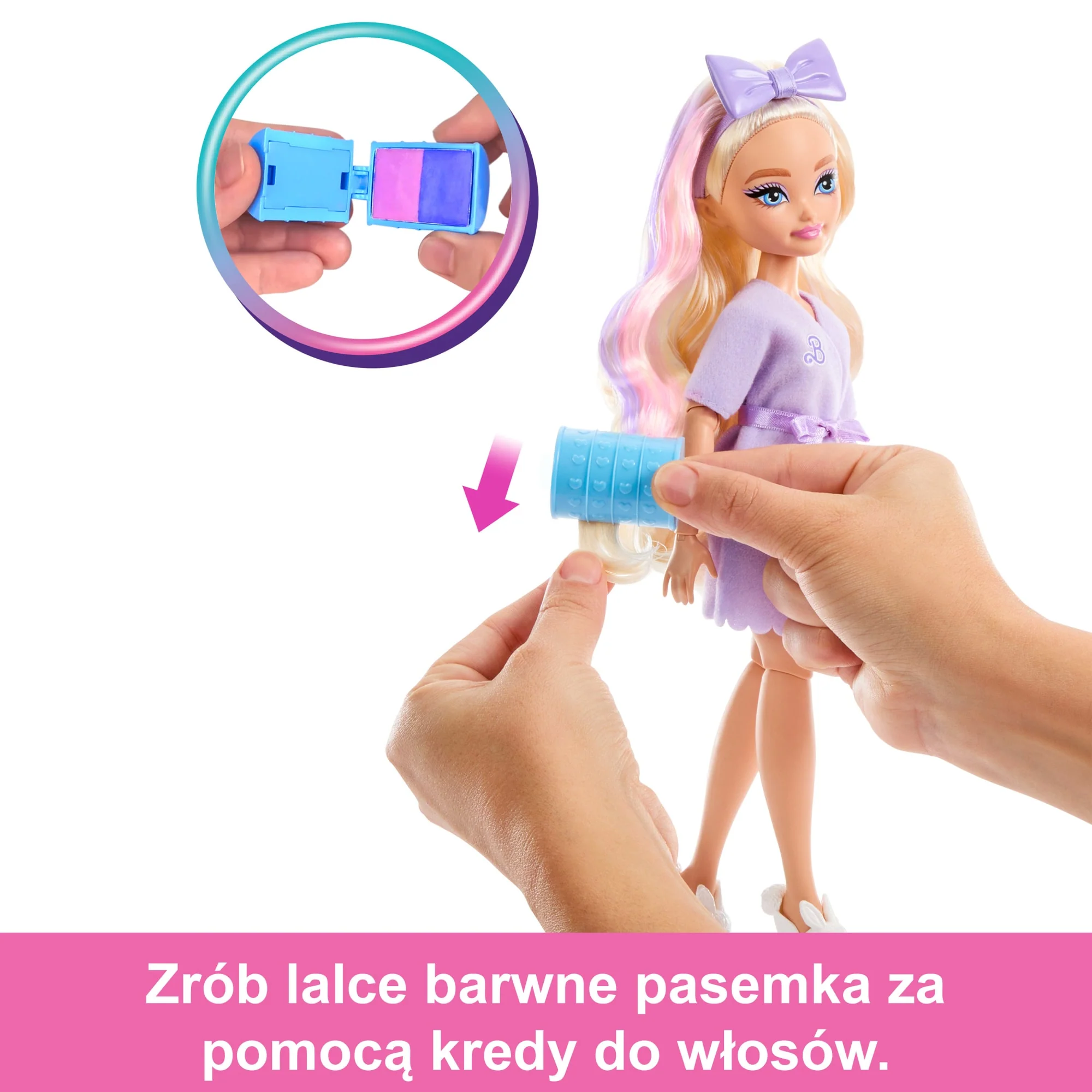 Barbie Dream Besties Malibu Wyszykuj się ze mną Lalka + akcesoria Zestaw Zabawka 4+ - Image 4