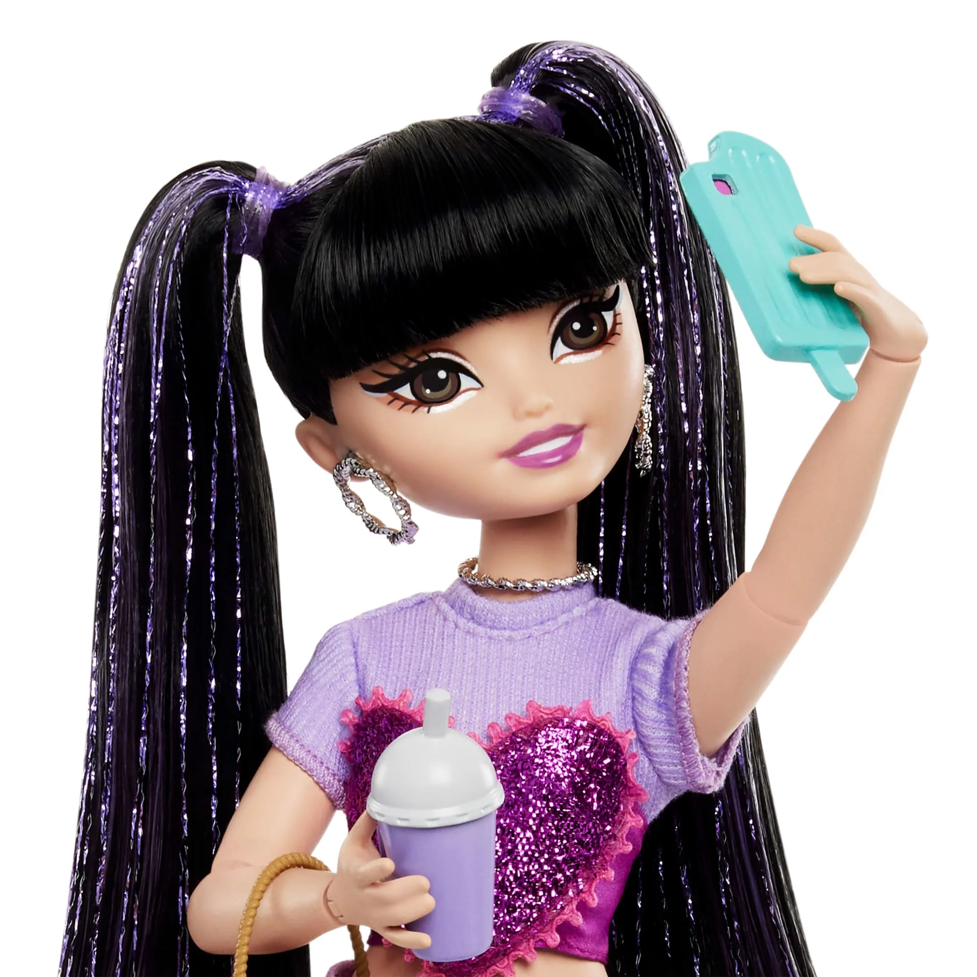 Barbie Dream Besties Renee Fashion Doll With 11 Food Themed Accessories - Image 3