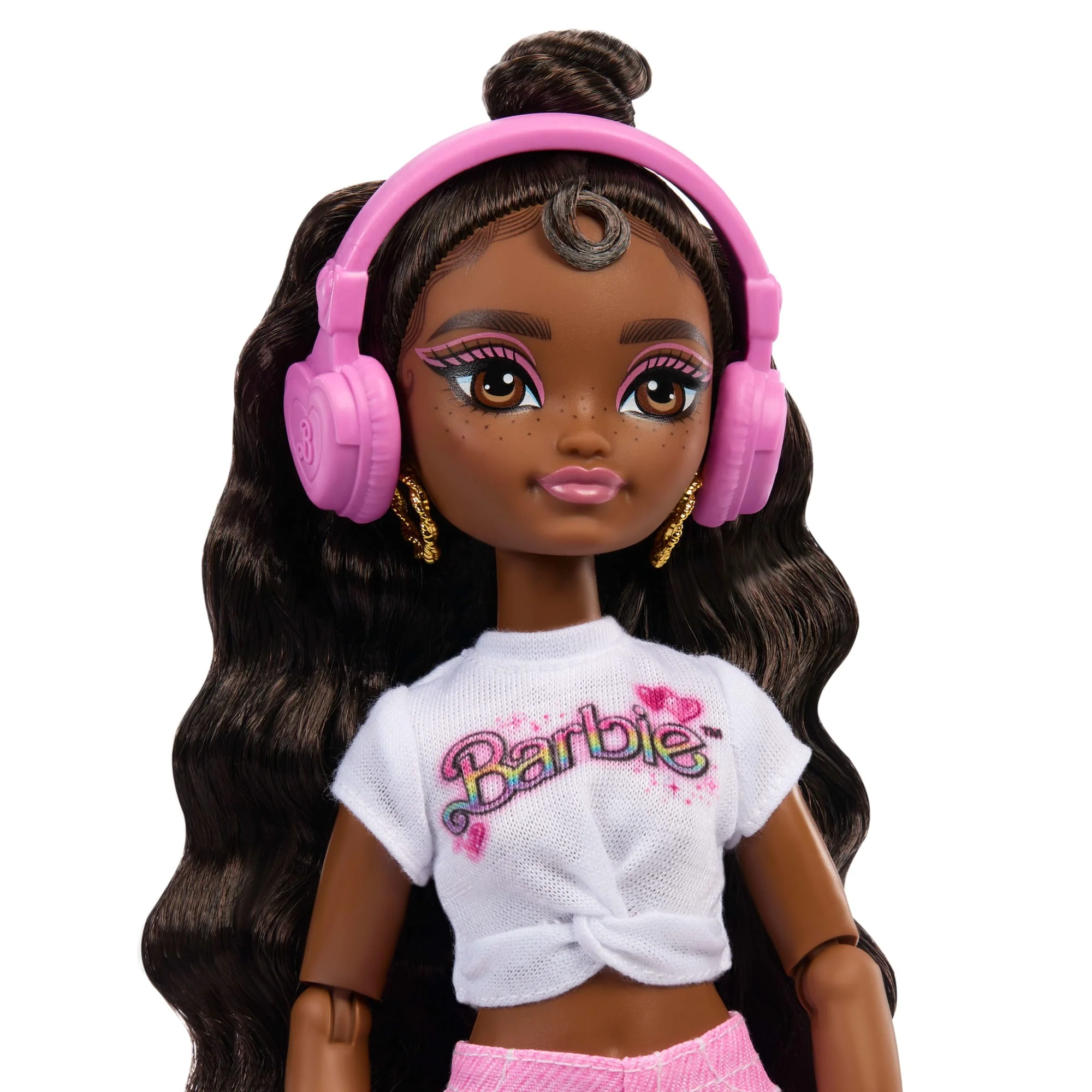 Dream Besties Barbie Brooklyn“ Rollschuh-Modepuppe Mit 9 Zubehörteilen Zum Thema Musik Und Video - Image 3