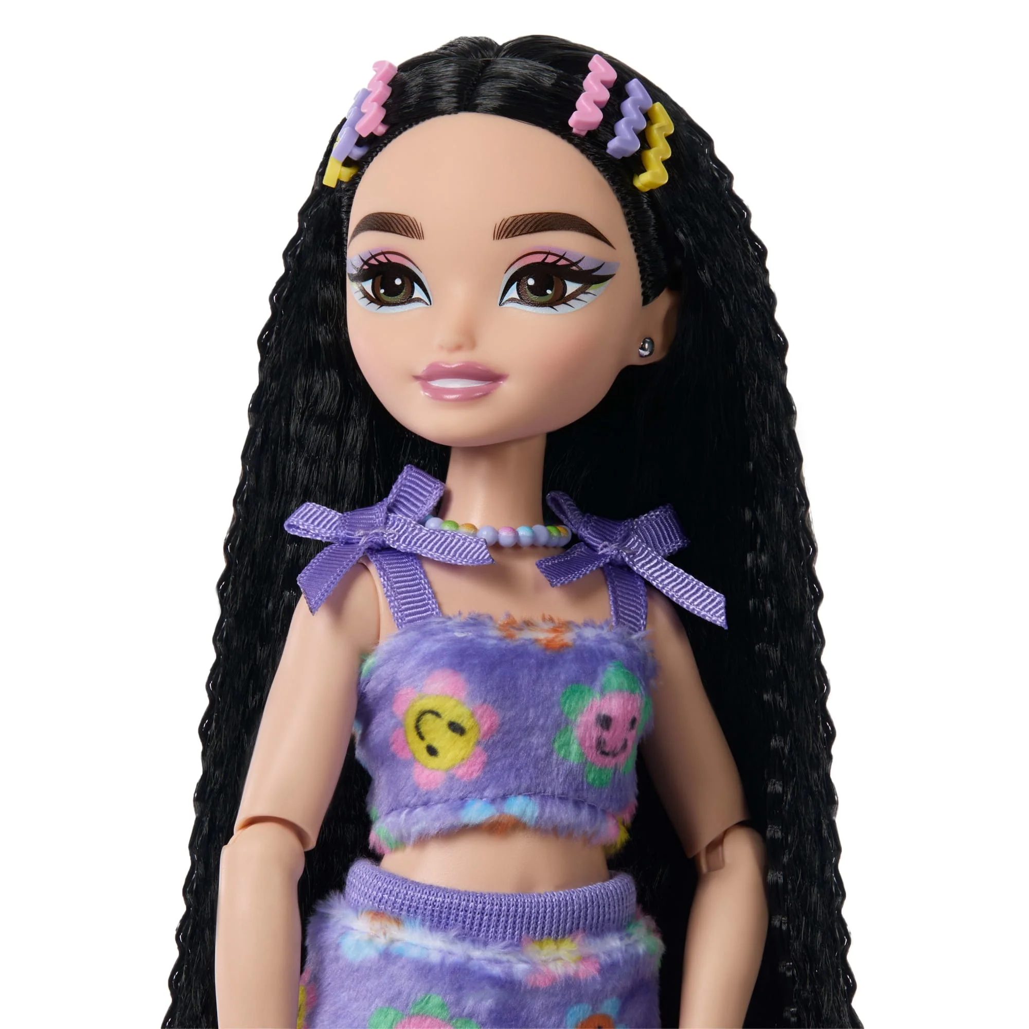 Dream Besties Barbie Renee“ Rollschuh-Modepuppe Mit 12 Zubehörteilen Zum Thema Video Und Essen - Image 3