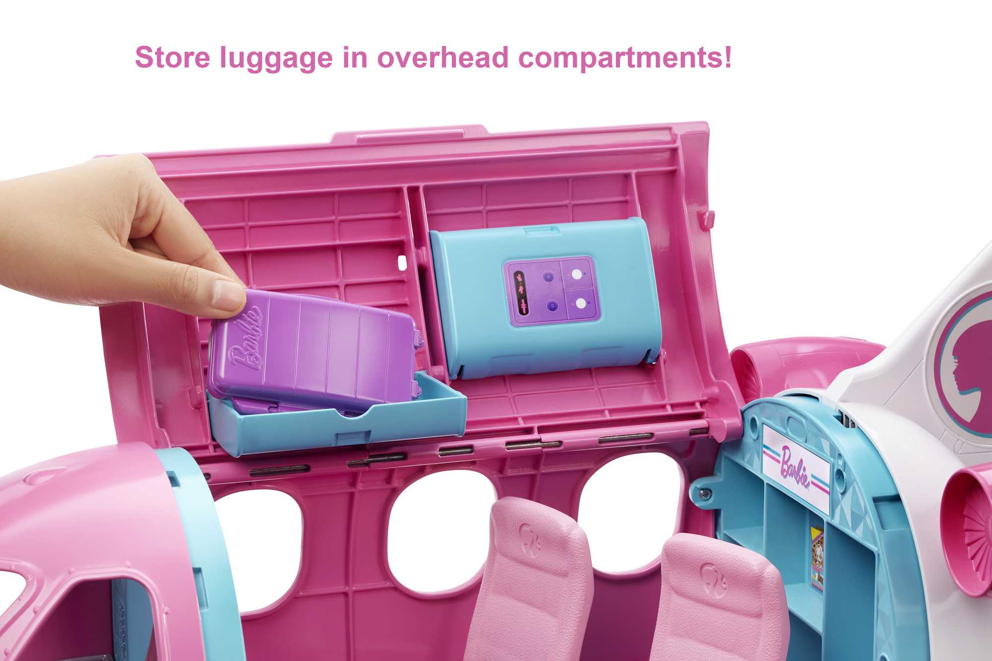 Barbie Dreamplane Transforming Playset with Doll - Image 4