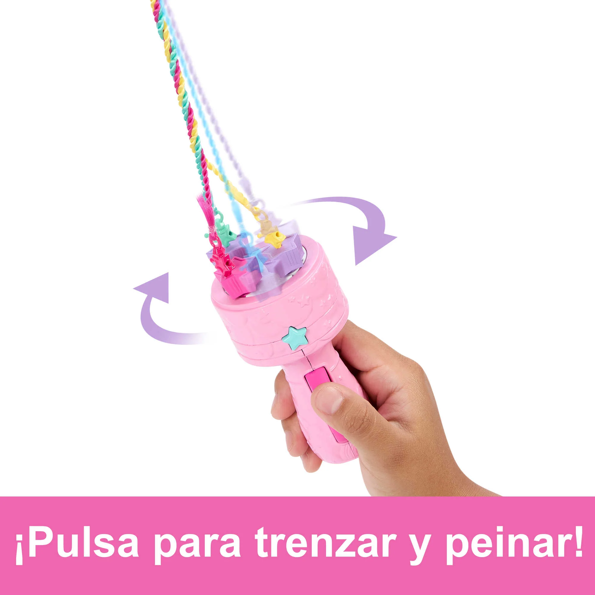 Muñeca Twist 'n Style De Barbie Dreamtopia Y Accesorios Para Hacer Peinados, Incluida Una Herramienta De Trenzado - Image 4