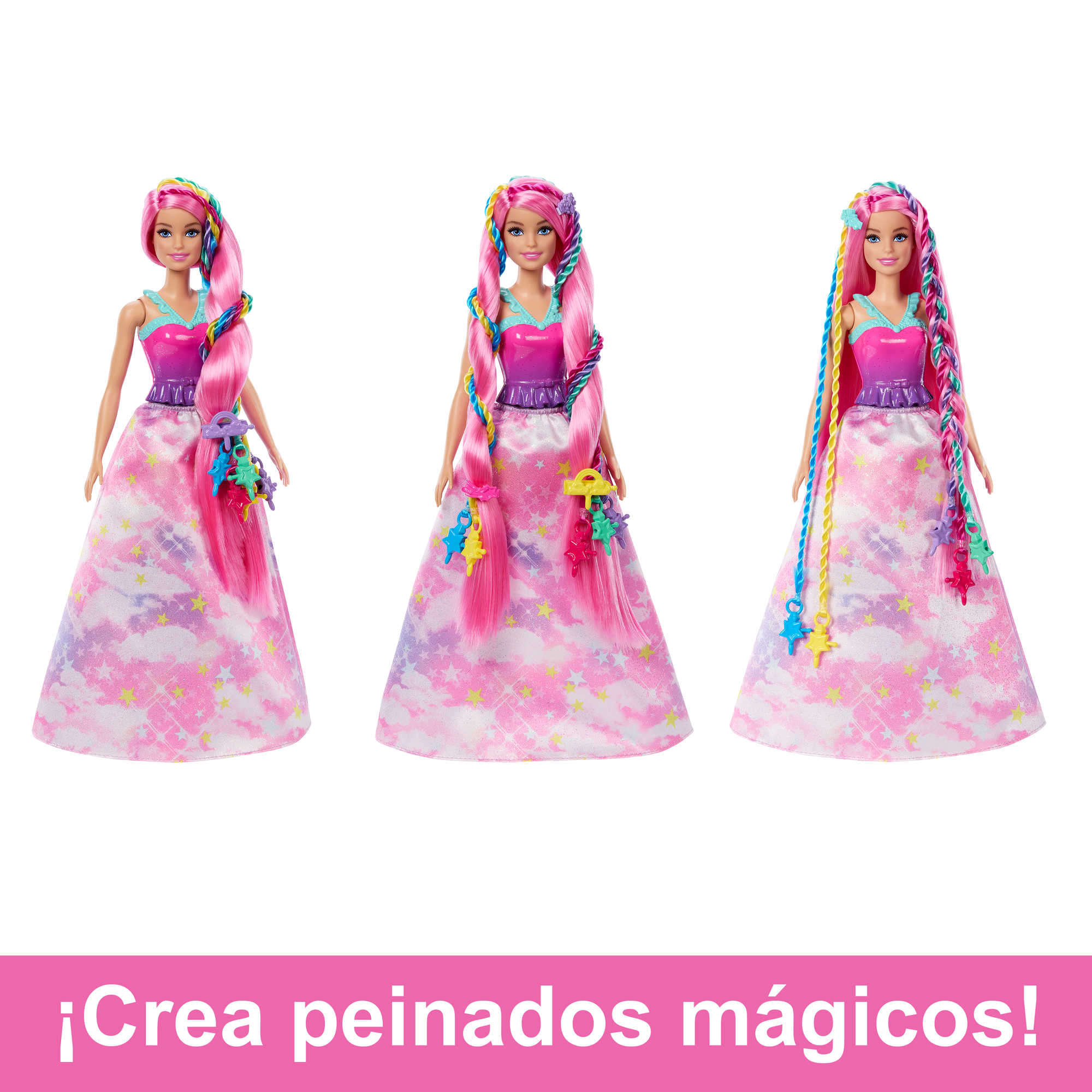 Muñeca Twist 'n Style De Barbie Dreamtopia Y Accesorios Para Hacer Peinados, Incluida Una Herramienta De Trenzado - Image 5