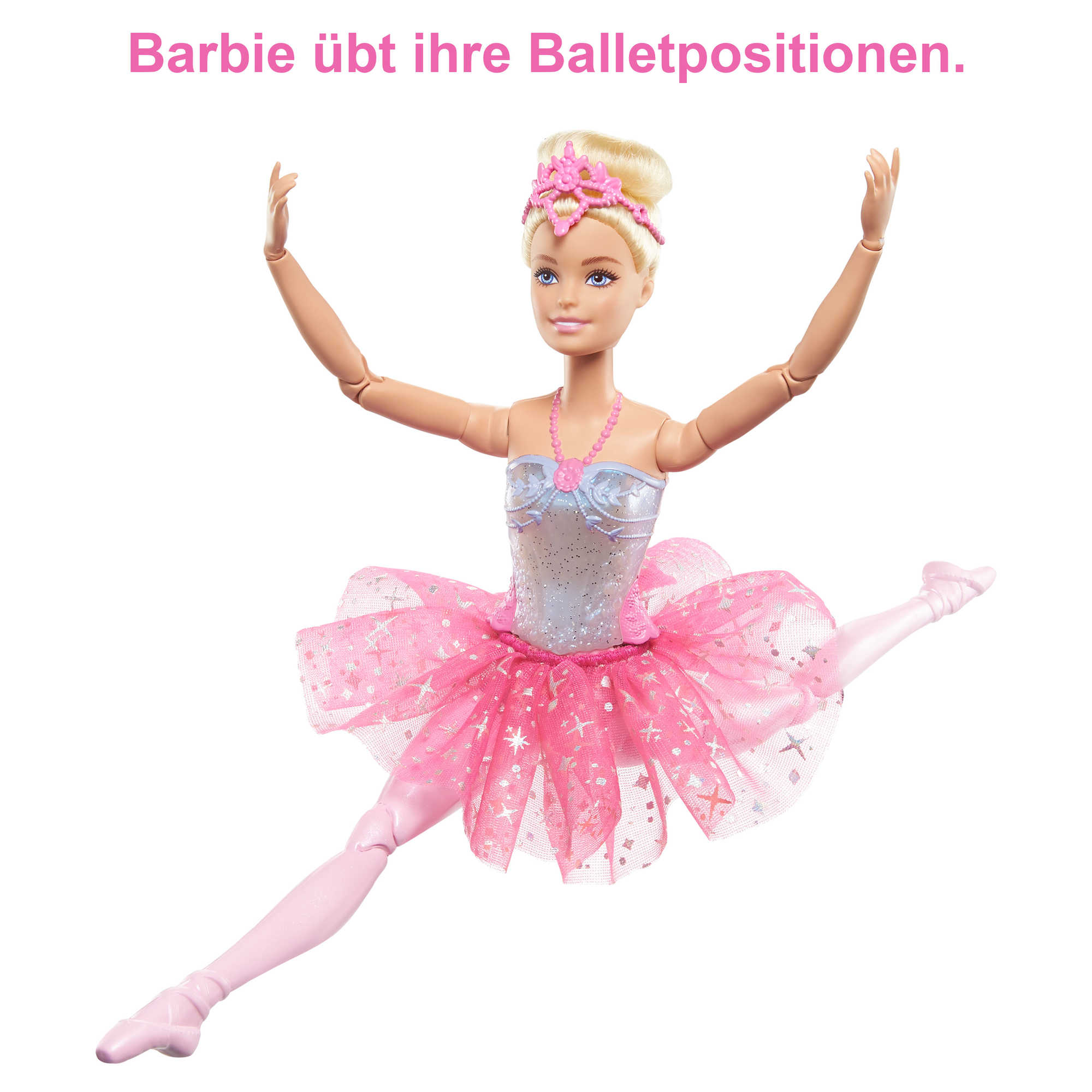 Barbie Dreamtopia Zauberlicht Ballerina (Blond), Puppe Mit Leucht-Kleid - Image 3
