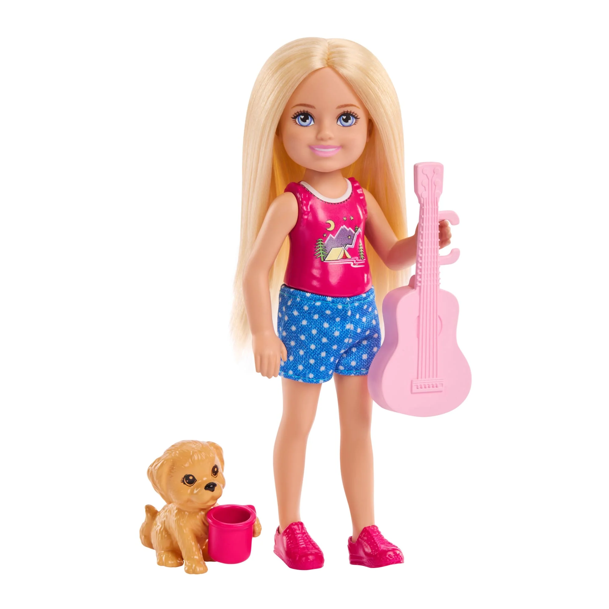 Barbie Family & Friends Chelsea Abenteuer in Der Natur Puppen-Spielset Mit Hündchen Und Camping-Zubehörteilen - Image 3
