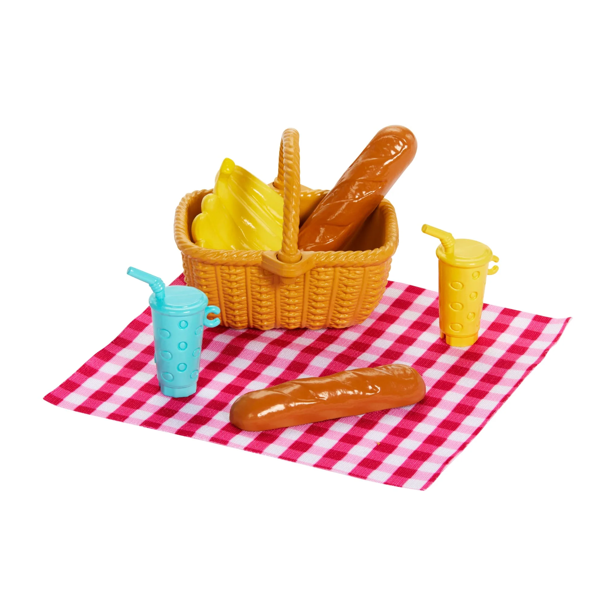 Barbie Family & Friends Dolls & Accessories, Picnic-Themed Playset With 2 Dolls & 9 Pieces - Image 3