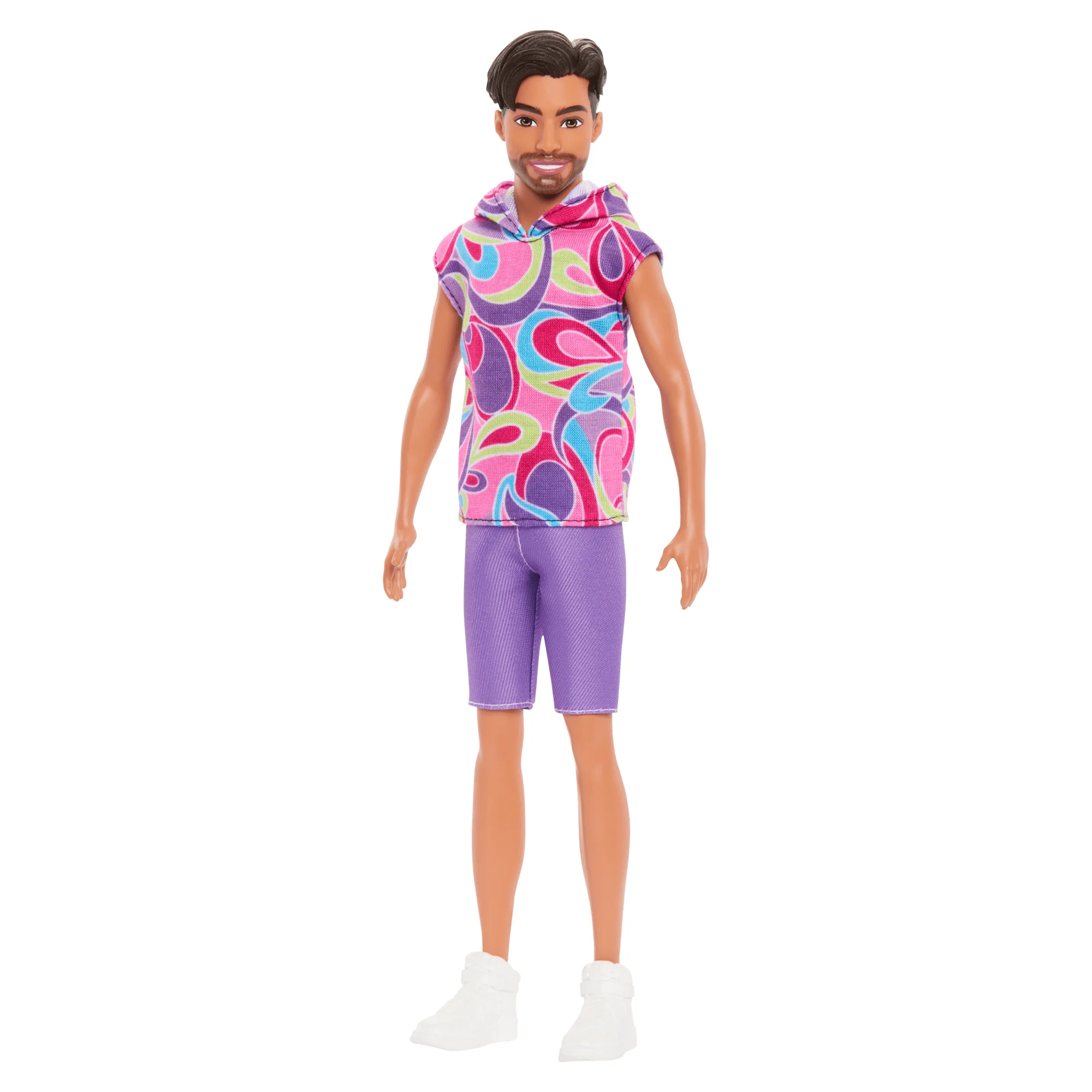 Barbie Fashionistas Ken-Puppe Brünett Im Totally Hair Look - Image 3