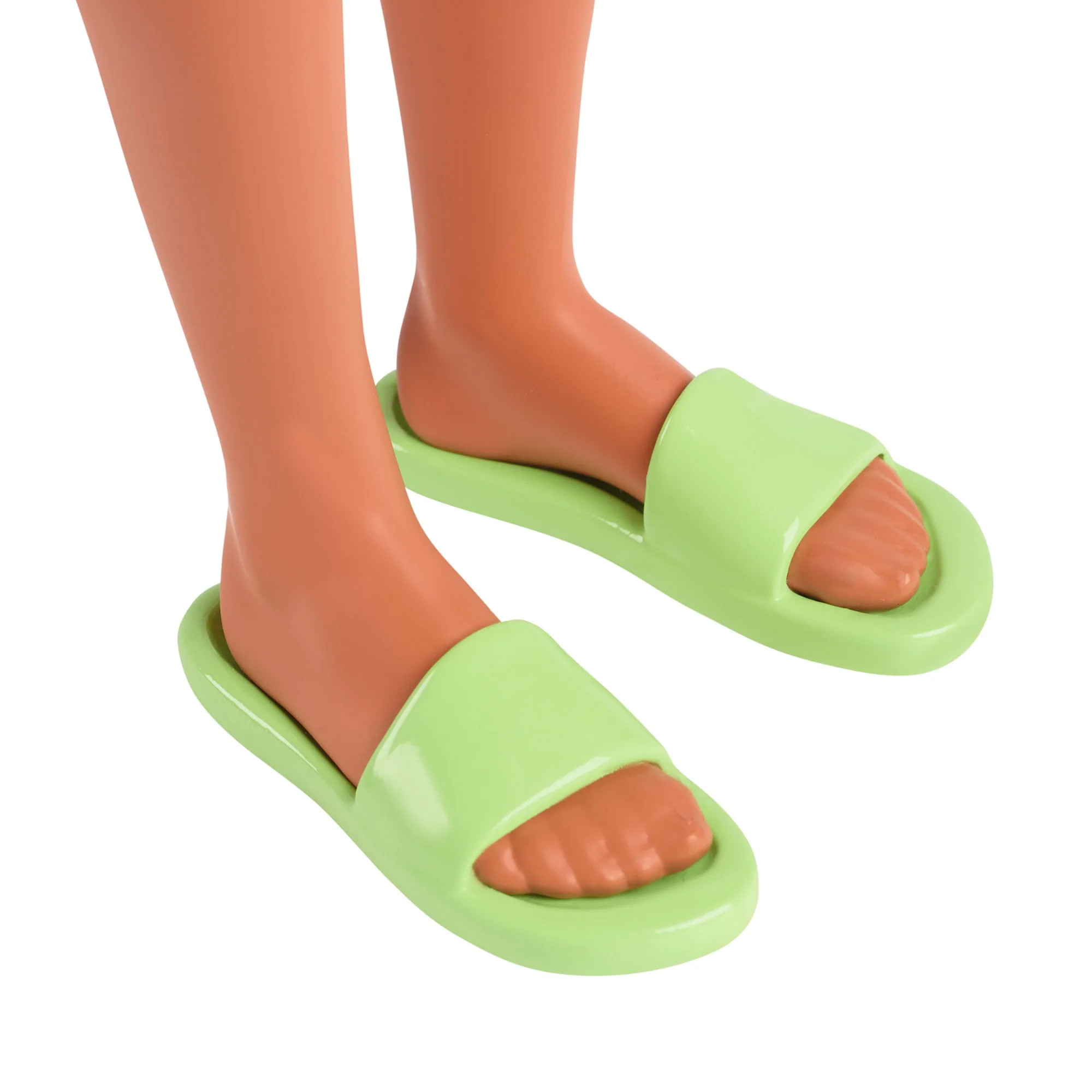 Barbie Fashionistas Ken-Puppe Nr. 235 Mit Jumpsuit in Hawaii-Muster, Grünen Sandalen Und Braunen Haaren - Image 5