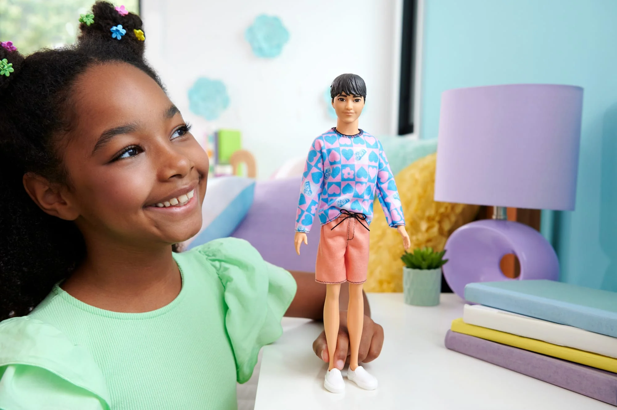 Barbie Fashionistas Ken-Puppe Nr. 219 Mit Schlankem Körper Und Abnehmbarem Outfit - Image 2