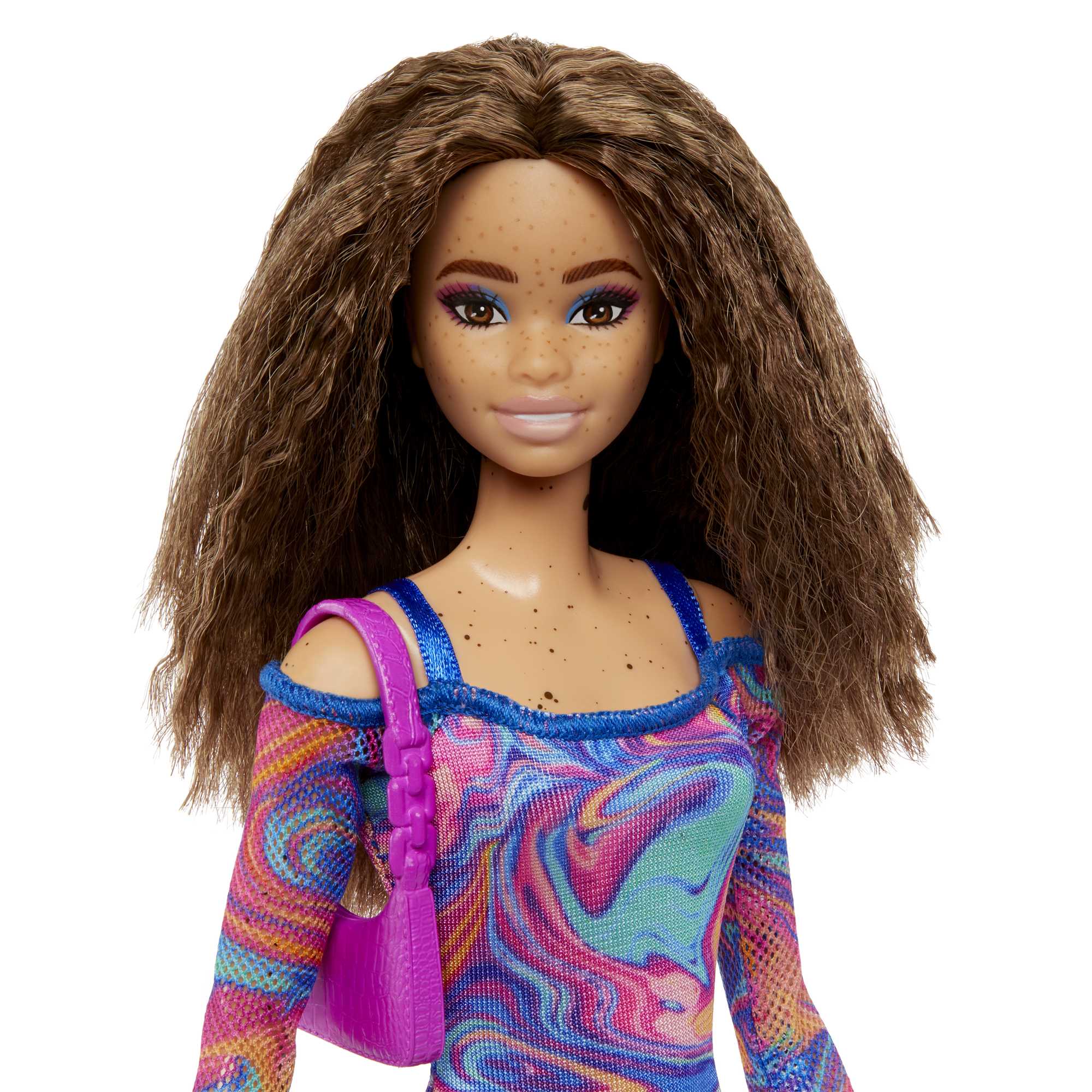 Barbie Fashionistas Puppe Nr. 206 Mit Gekrepptem Haar Und Sommersprossen - Image 3