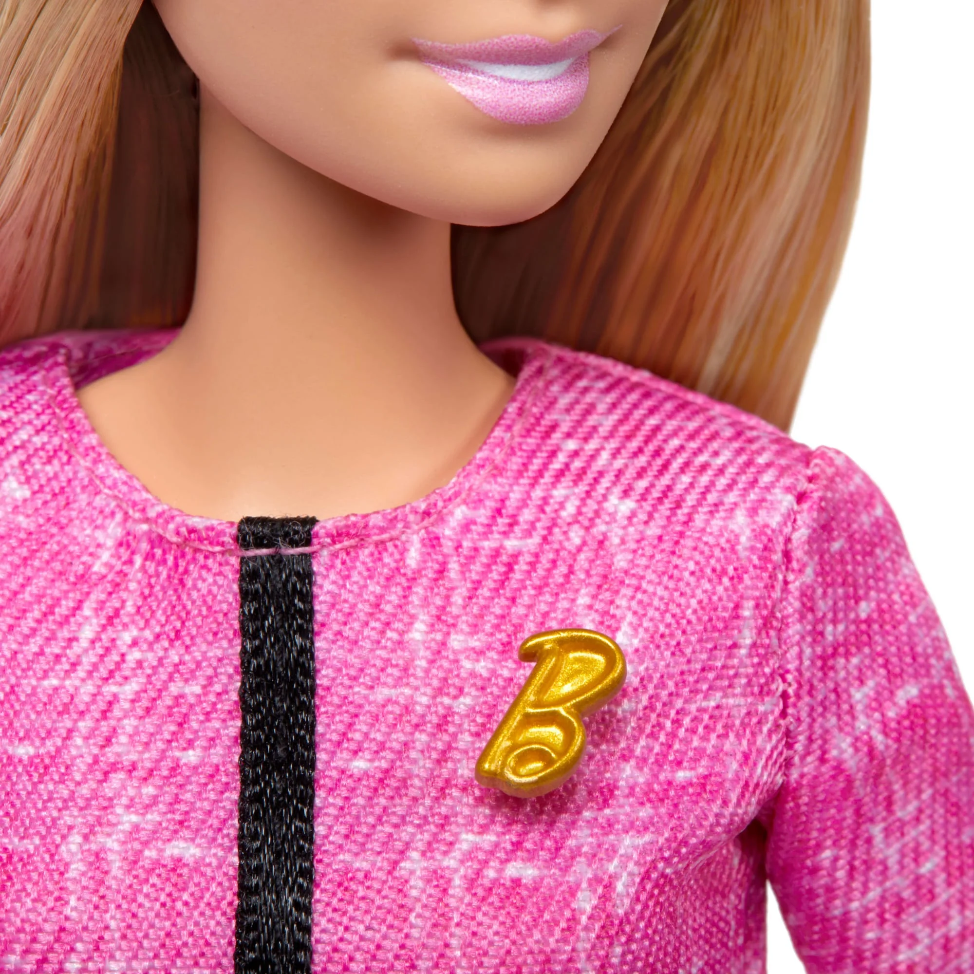 Barbie Geleceğin Lideri Sarışın Bebek, Kıyafetli, Altın Rengi 2 Bilezikli Ve Rozetli, Çıkartmalı - Image 3