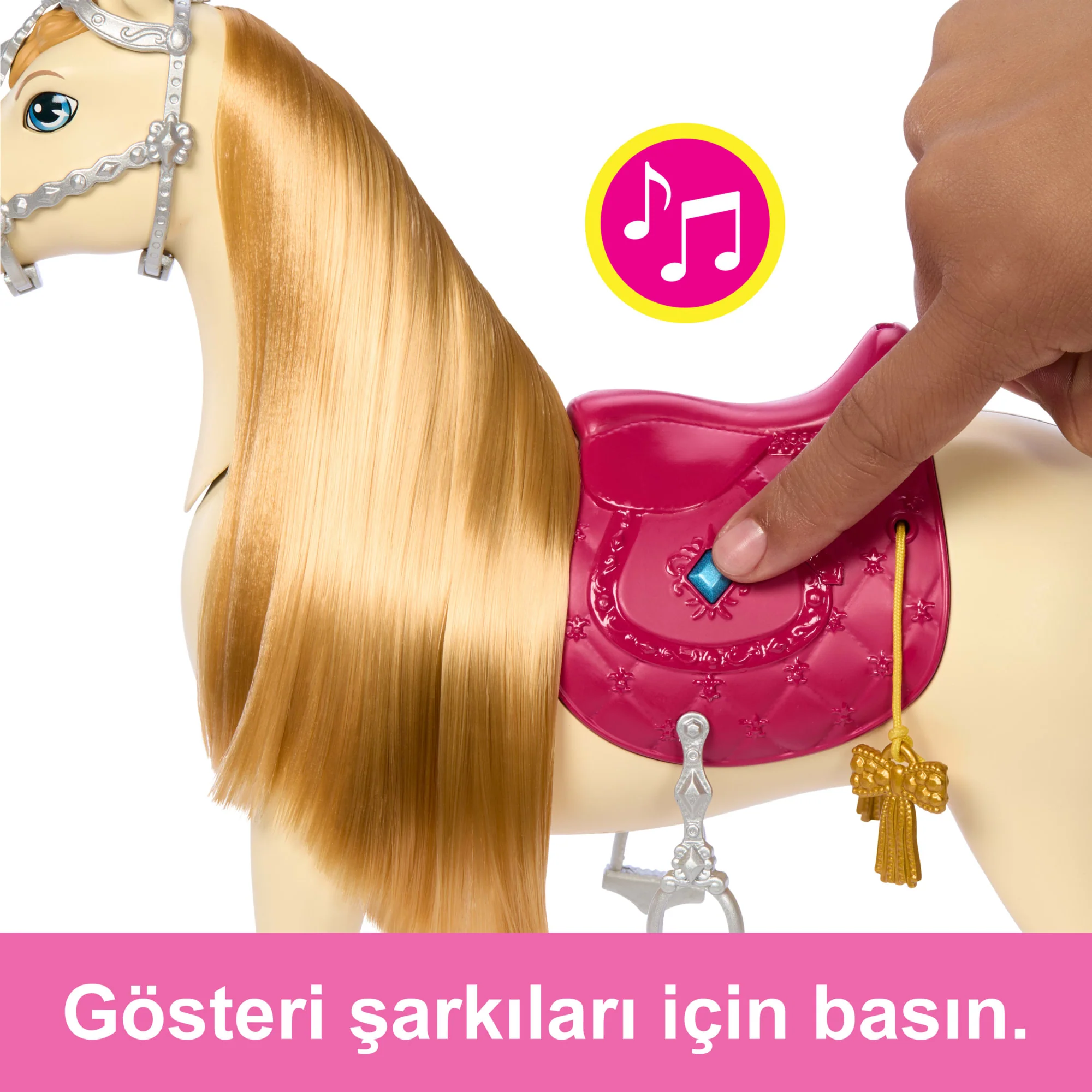 Barbie Gizemleri, Büyük At Kovalamacası ; Sesler, Müzikler Ve Aksesuarlara Sahip Etkileşimli Oyuncak At - Image 5