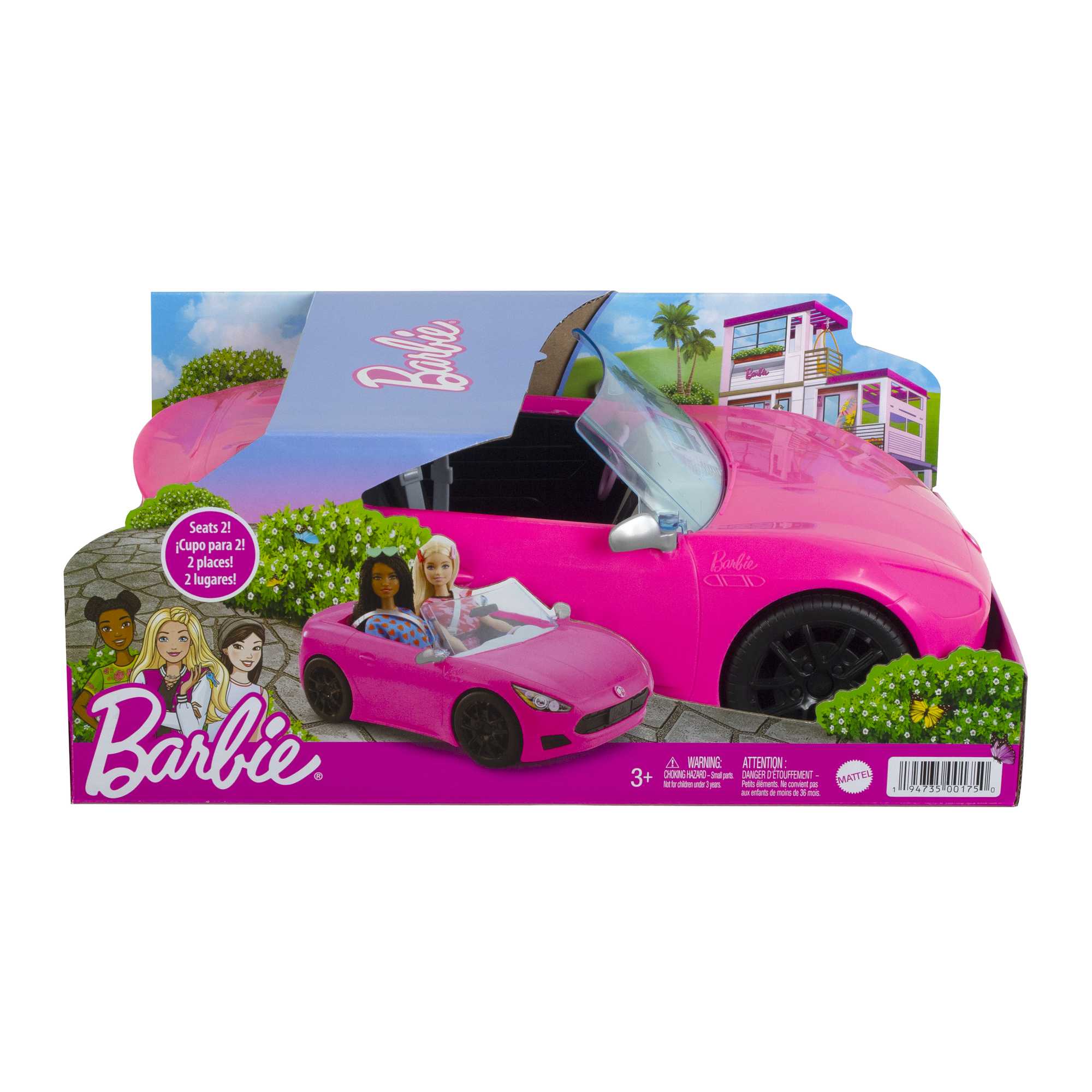 Barbie Auto Cabrio (Pink), Puppenauto, Zubehör - Image 6