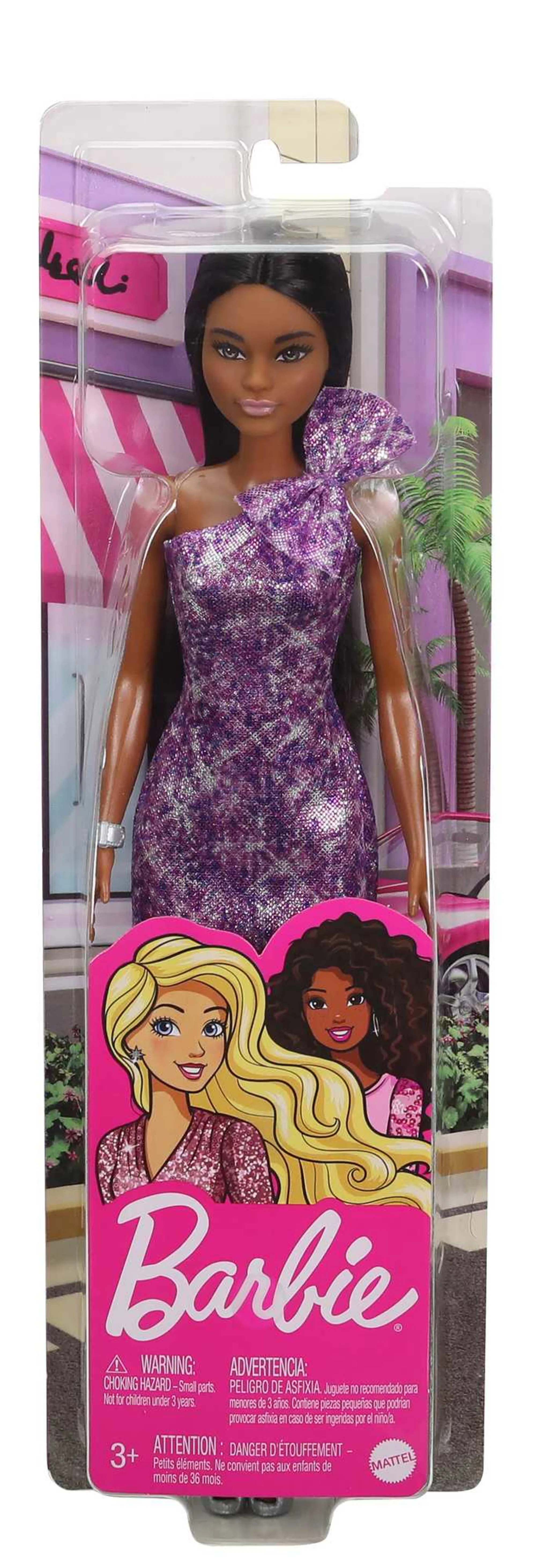 Barbie Glitz Bambole Con Abiti, Scarpe E Braccialetto Scintillanti - Image 4