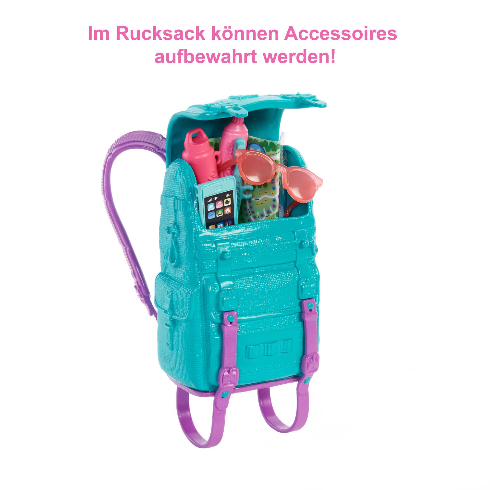Barbie "It Takes Two Camping" Set Inkl. Malibu Puppe, Hund & Zubehör - Image 3