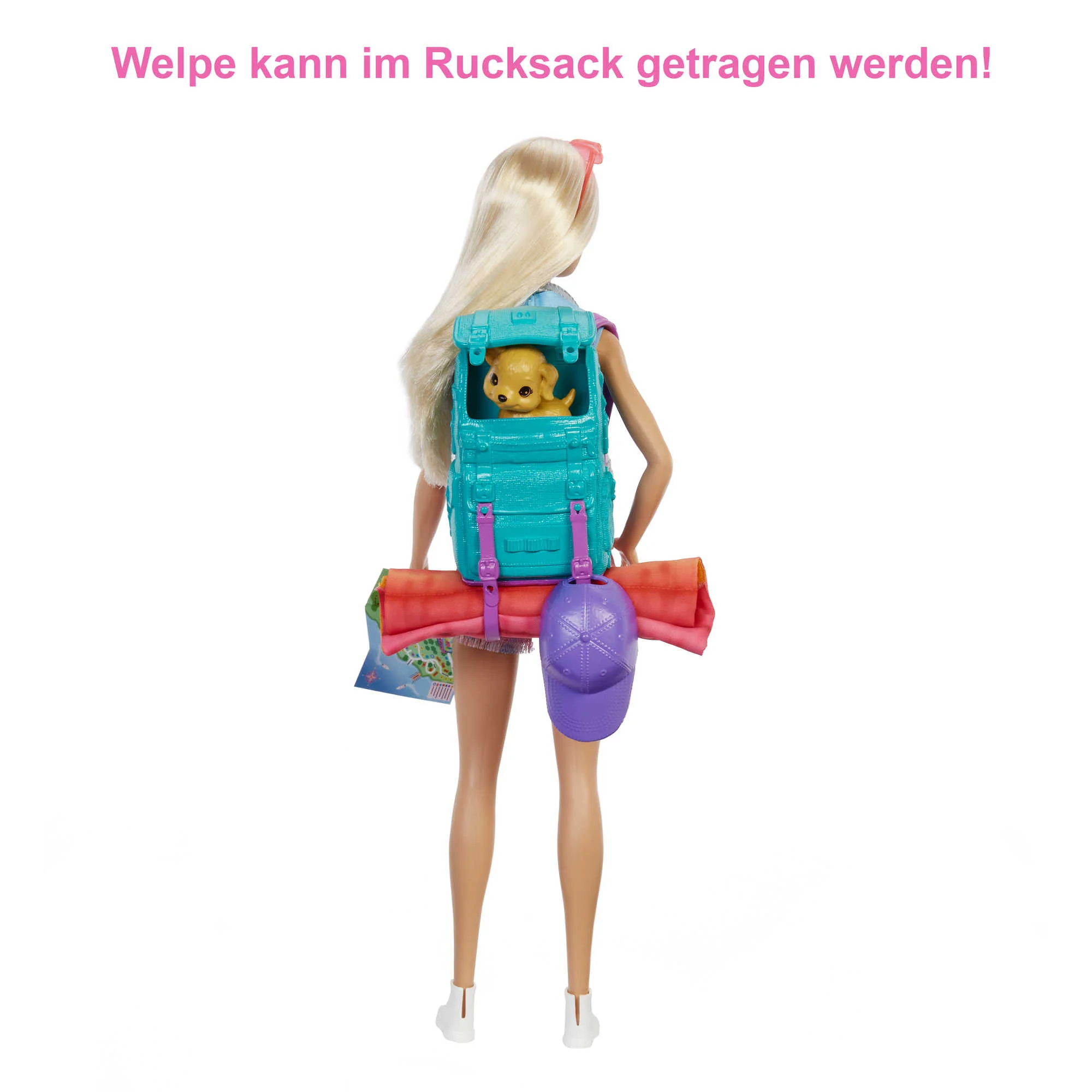 Barbie "It Takes Two Camping" Set Inkl. Malibu Puppe, Hund & Zubehör - Image 5
