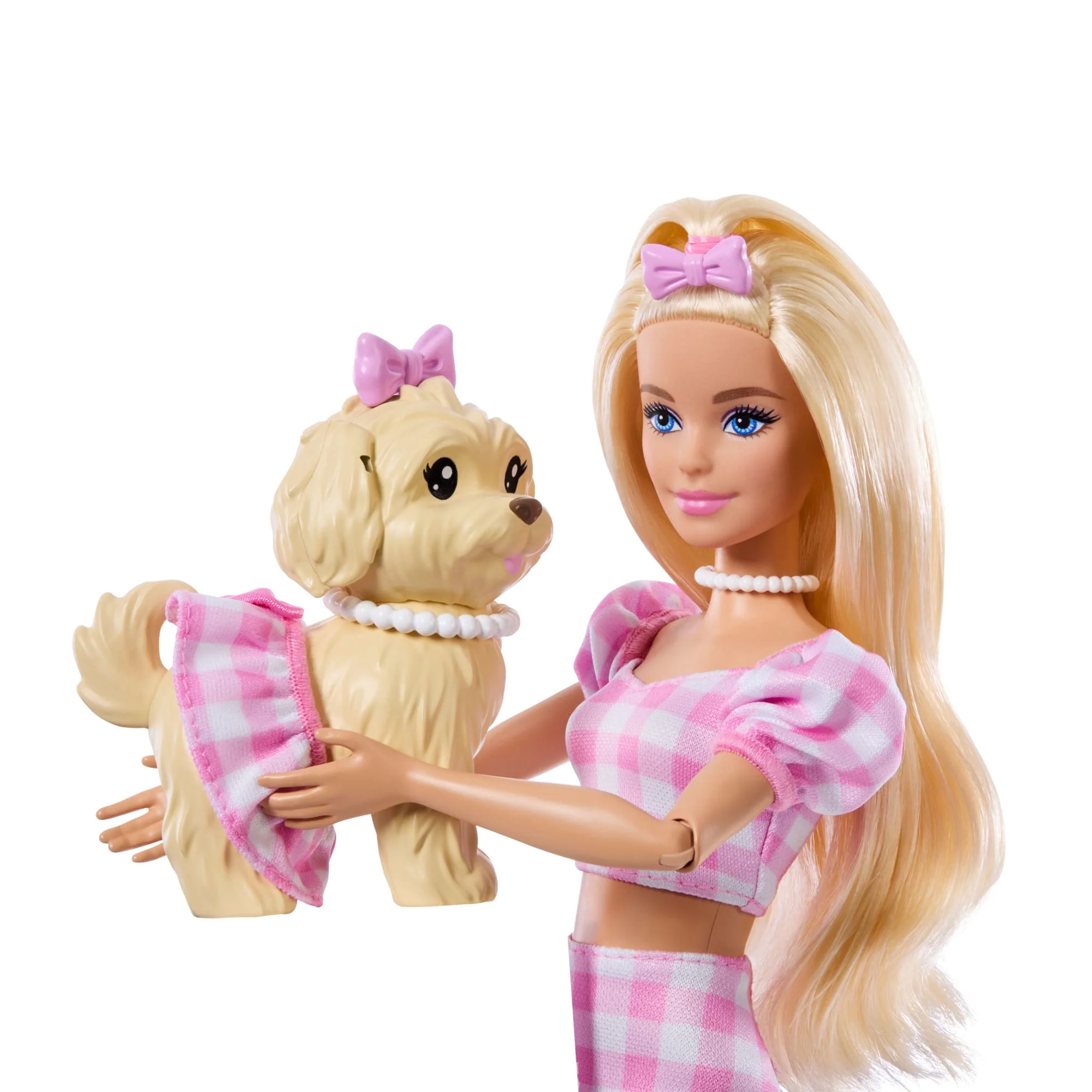 Barbie Jednakowa stylizacja Lalka i piesek – Kokardki Zestaw lalka, figurka i akcesoria Zabawka 3+ - Image 4