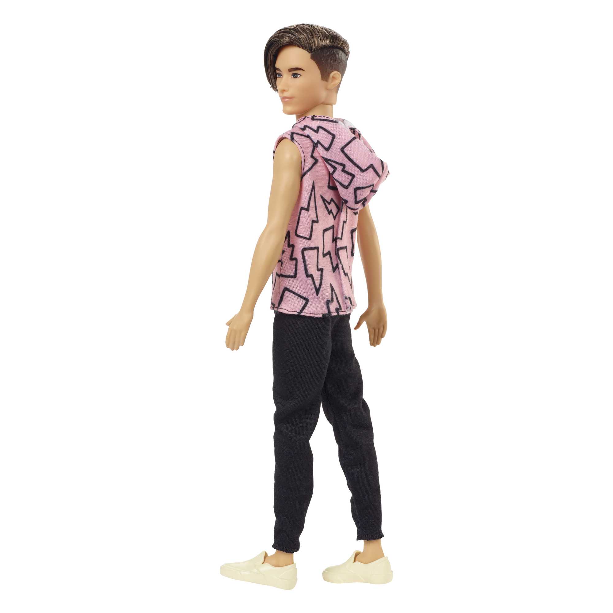 Barbie Ken Fashionistas Puppe Im Hoodie Mit Blitzen, Braune Haare, Hose, Für Kinder Von 3 Bis 8 Jahren - Image 5
