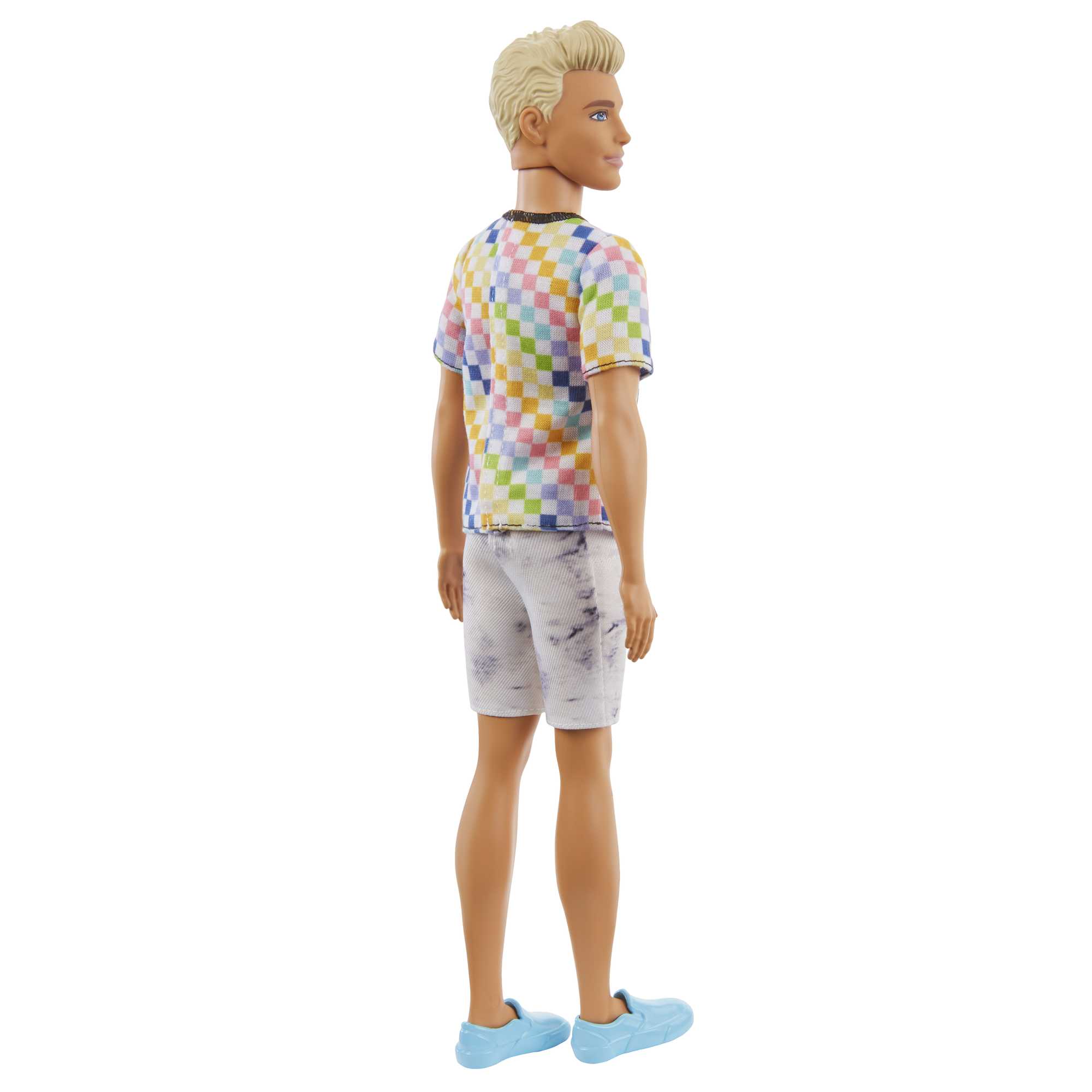 Barbie Ken Fashionistas Puppe Im Karierten T-Shirt - Image 5