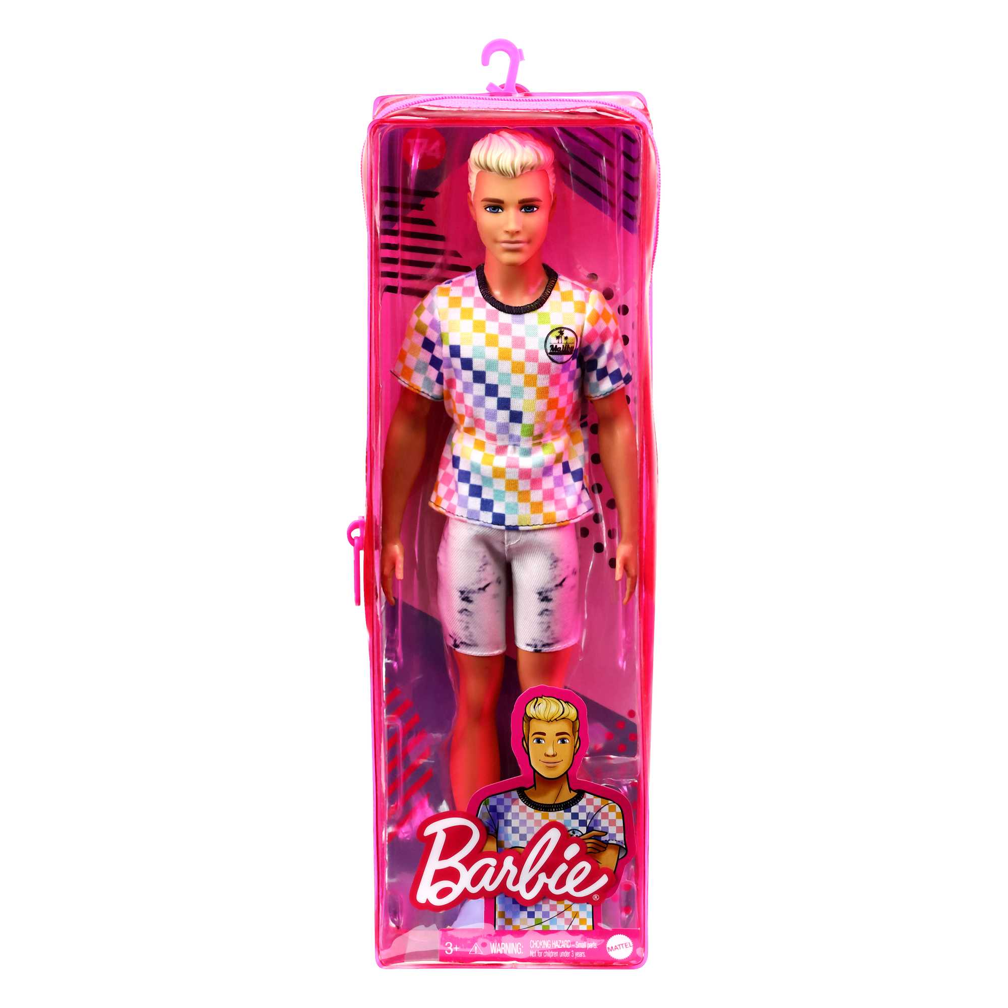 Barbie Ken Fashionistas Puppe Im Karierten T-Shirt - Image 6
