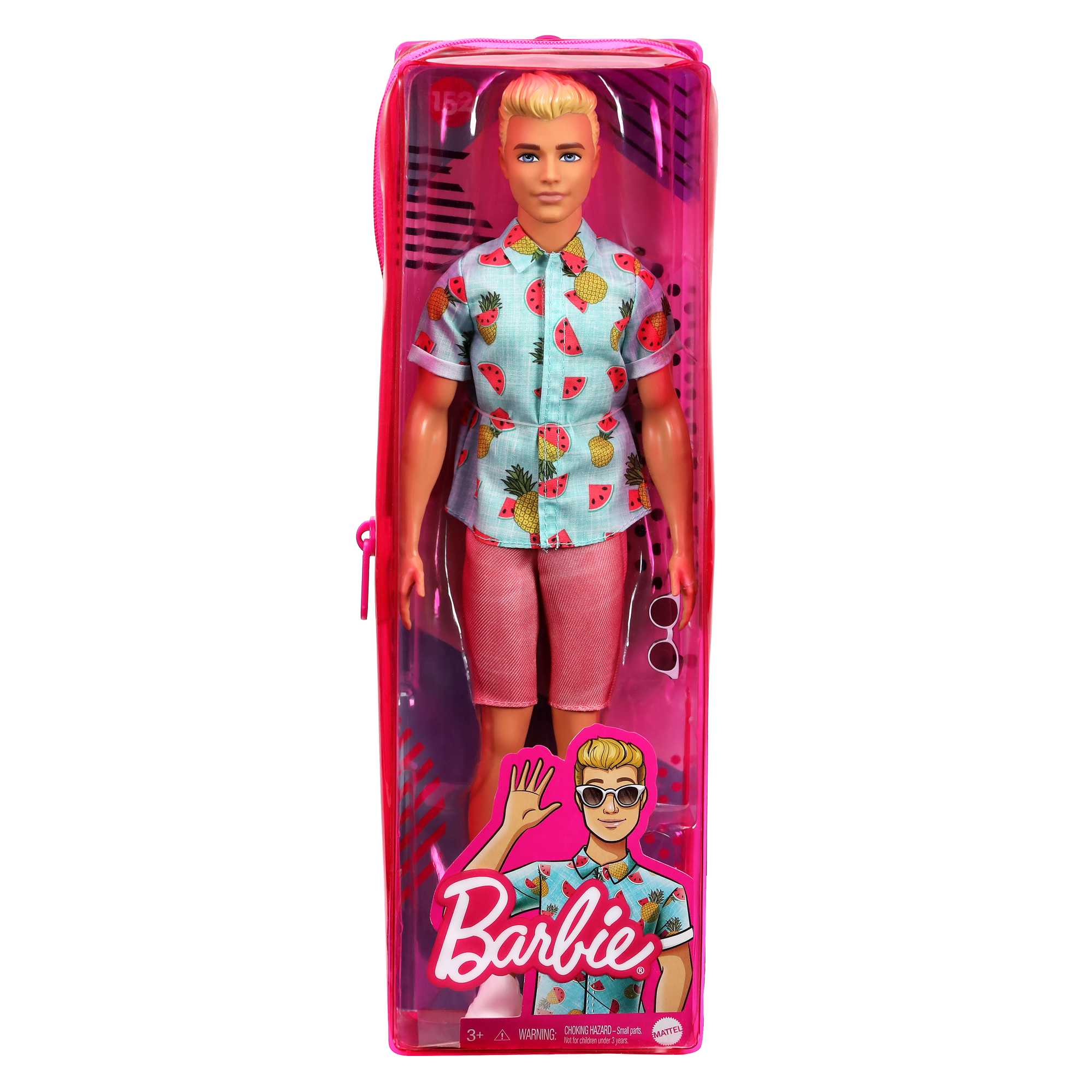 Barbie Ken Fashionistas Puppe Im Shirt Mit Früchteprint, Anziehpuppe - Image 6