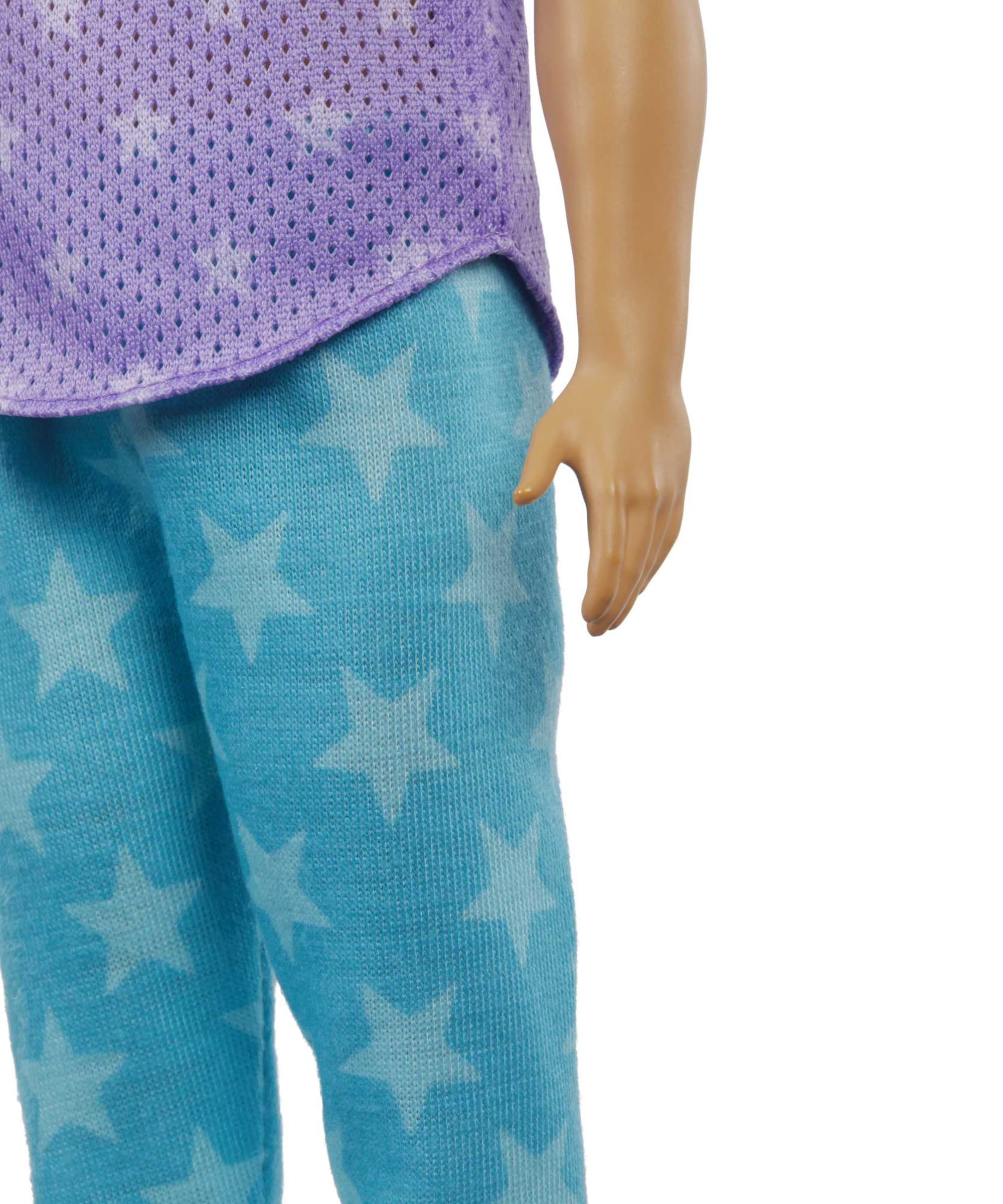 Barbie Ken Fashionistas Puppe Im Sternen Jersey, Anziehpuppe - Image 4