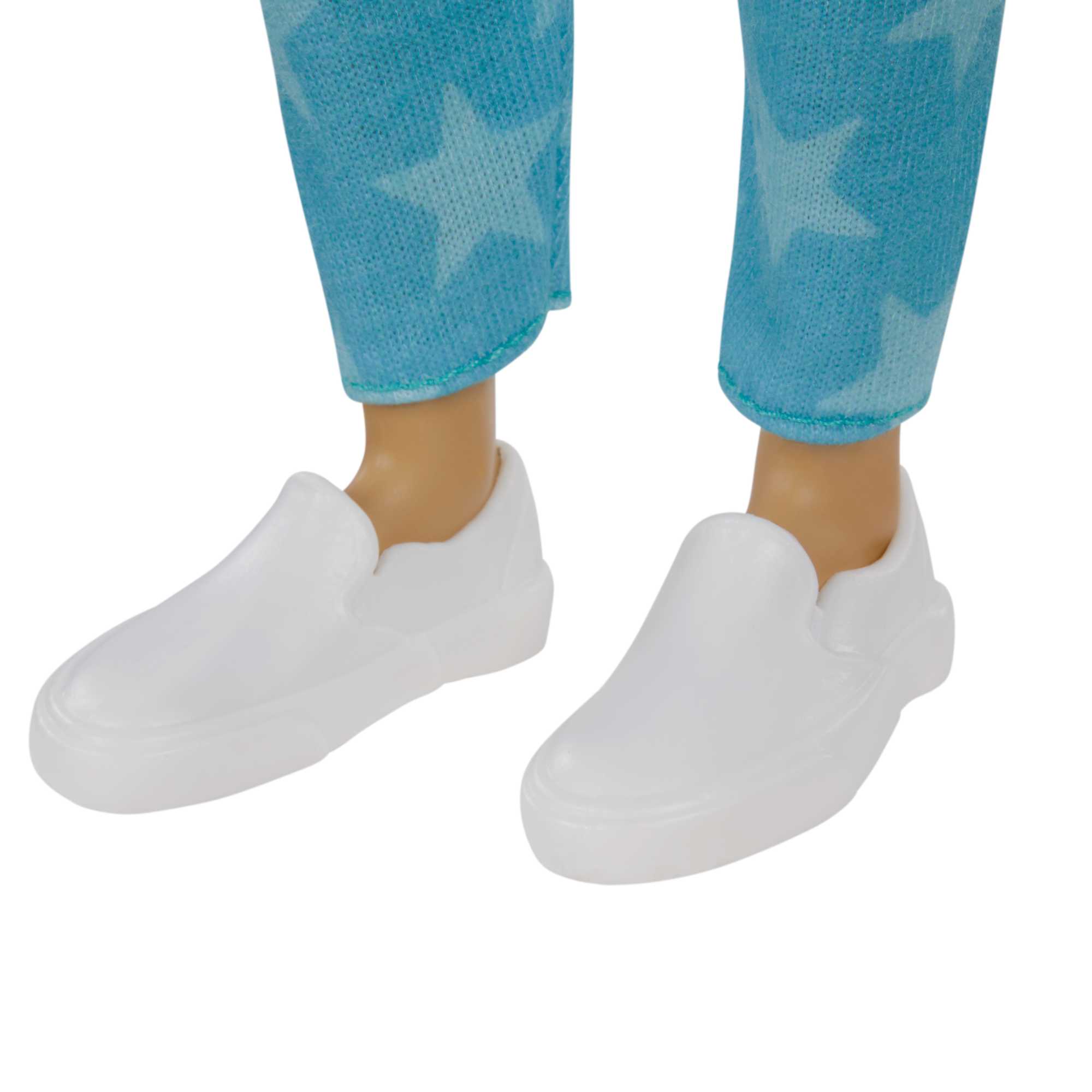 Barbie Ken Fashionistas Puppe Im Sternen Jersey, Anziehpuppe - Image 5