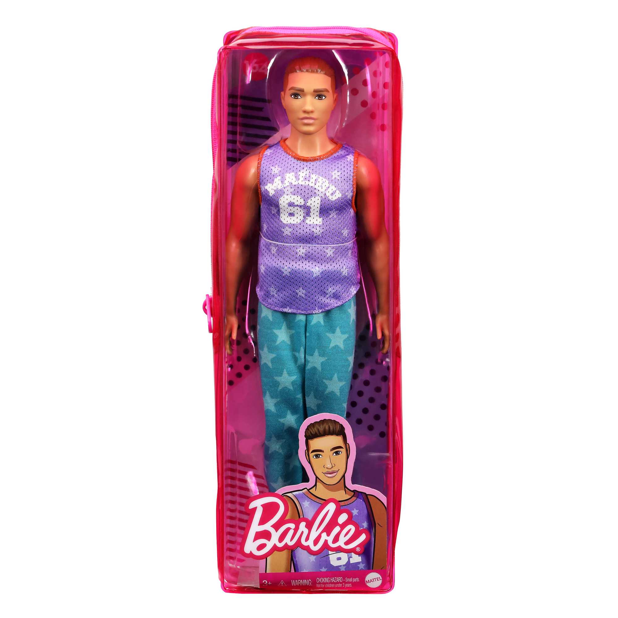 Barbie Ken Fashionistas Puppe Im Sternen Jersey, Anziehpuppe - Image 6