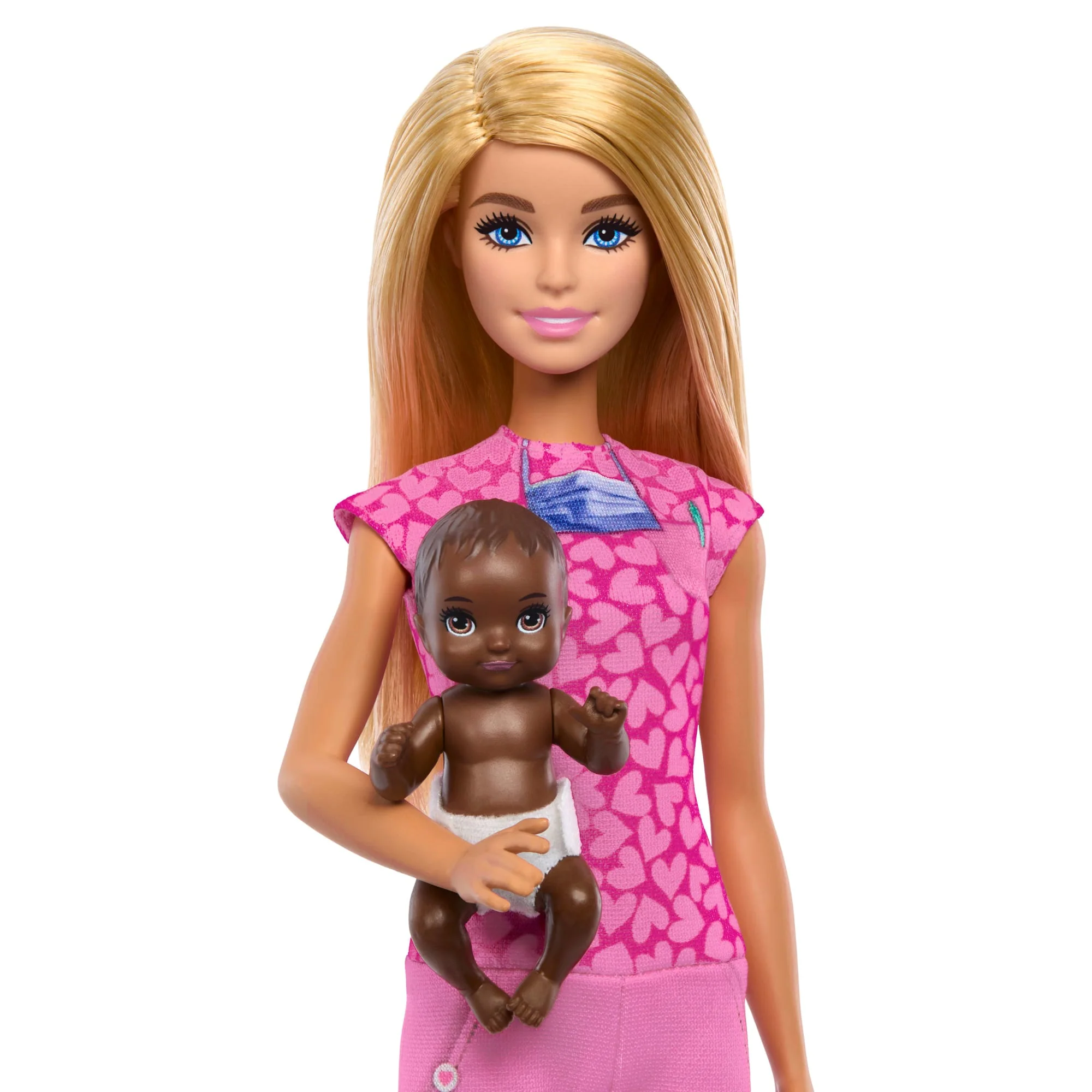 Barbie Kinderärztin-Puppe Mit Blonder Modepuppe, 1 Baby-Patientenpuppe, Möbel Und Zubehör - Image 5