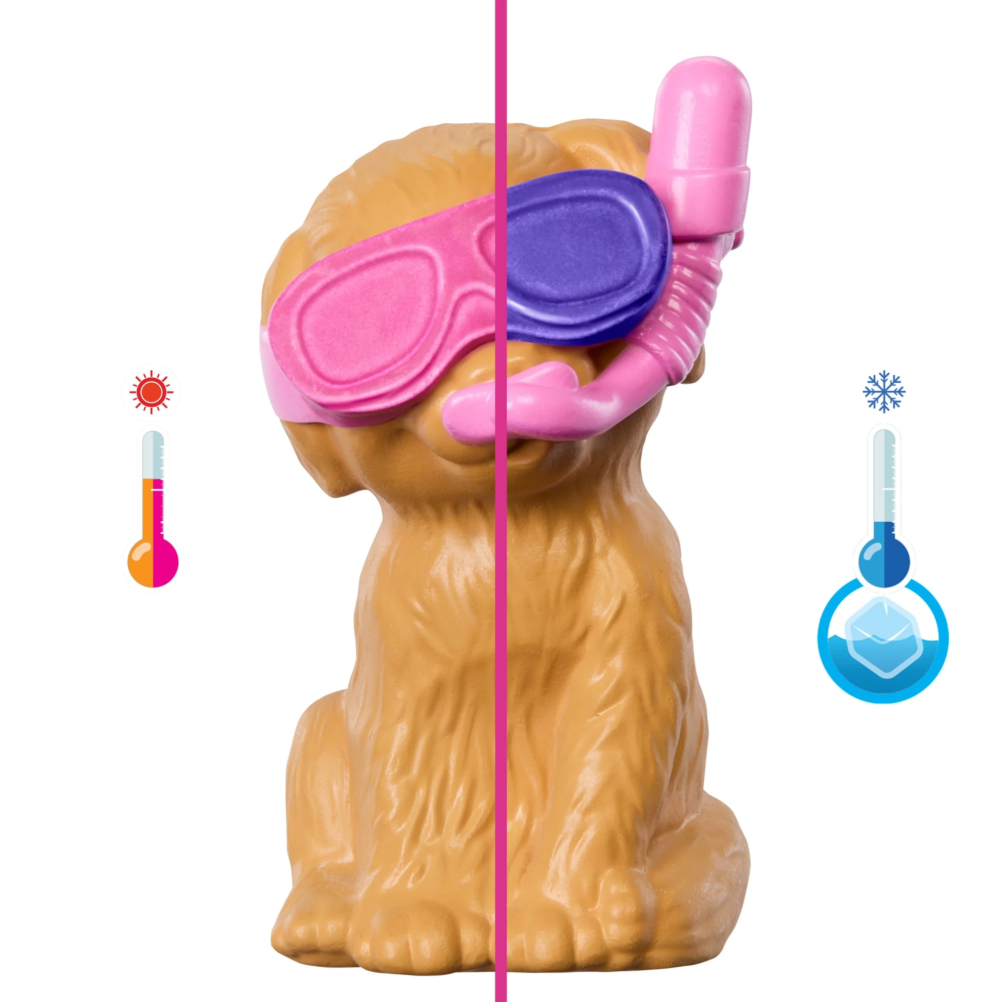 Bebek, Havuz, Kaydıraklı Köpek Kulübesi, 2 Evcil Hayvan Figürü Ve 6 Aksesuarla Barbie Köpekçikle Havuz Partisi Oyun Seti - Image 3