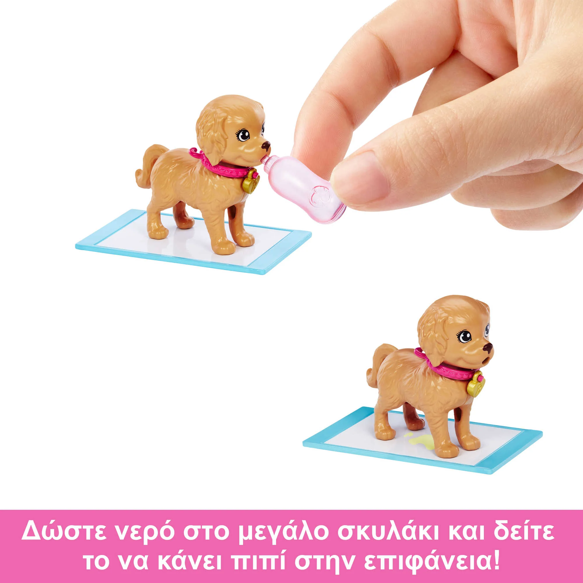 Barbie Κούκλα Και Αξεσουάρ Σετ Παιχνιδιού Με Κούκλα, 2 Σκυλάκια Και Αλλαγή Χρώματος - Image 5